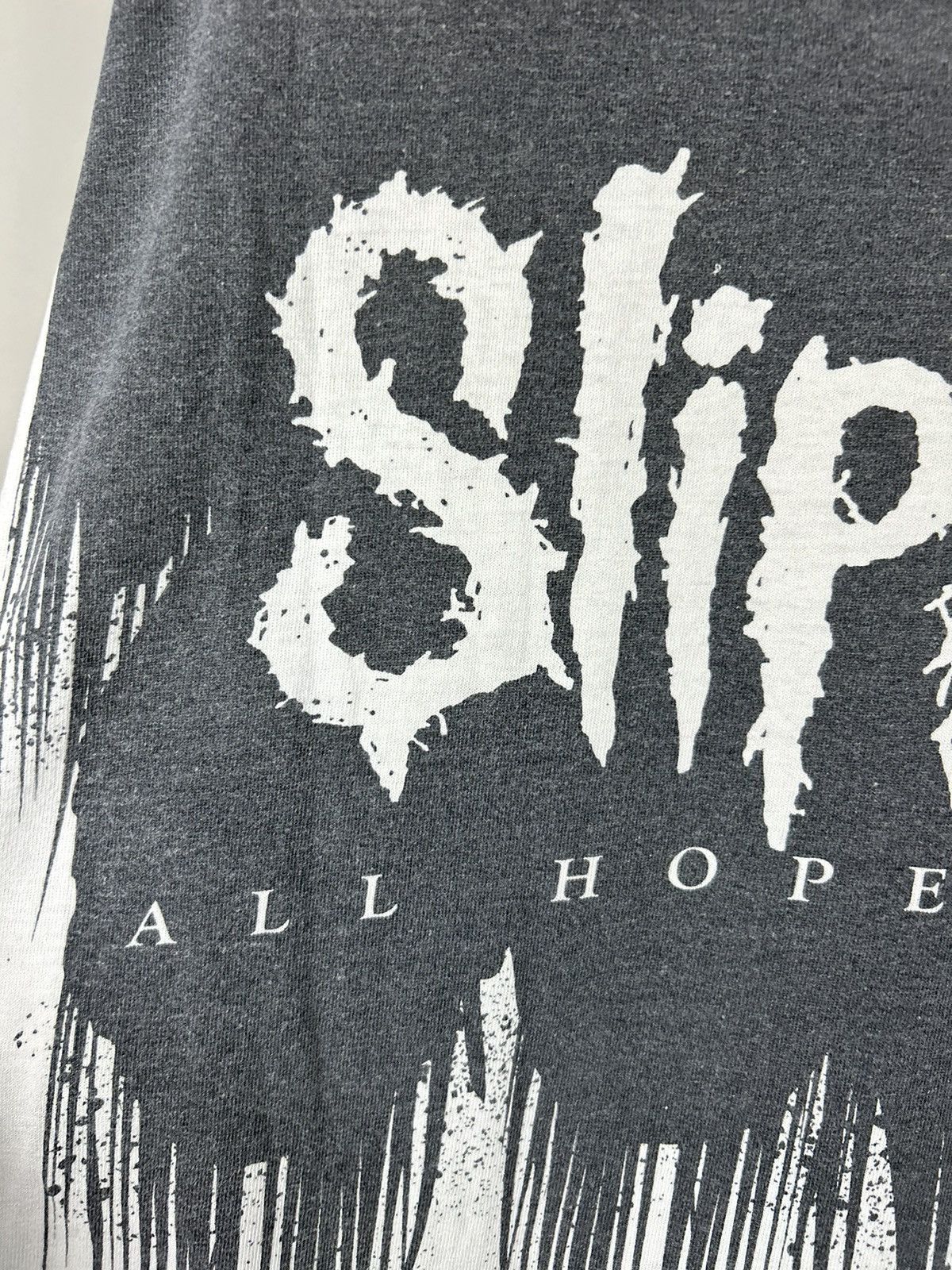 Vintage Vintage Slipknot All Hope Is Gone 00s T shirt Size US L / EU 52-54 / 3 - 22 Thumbnail