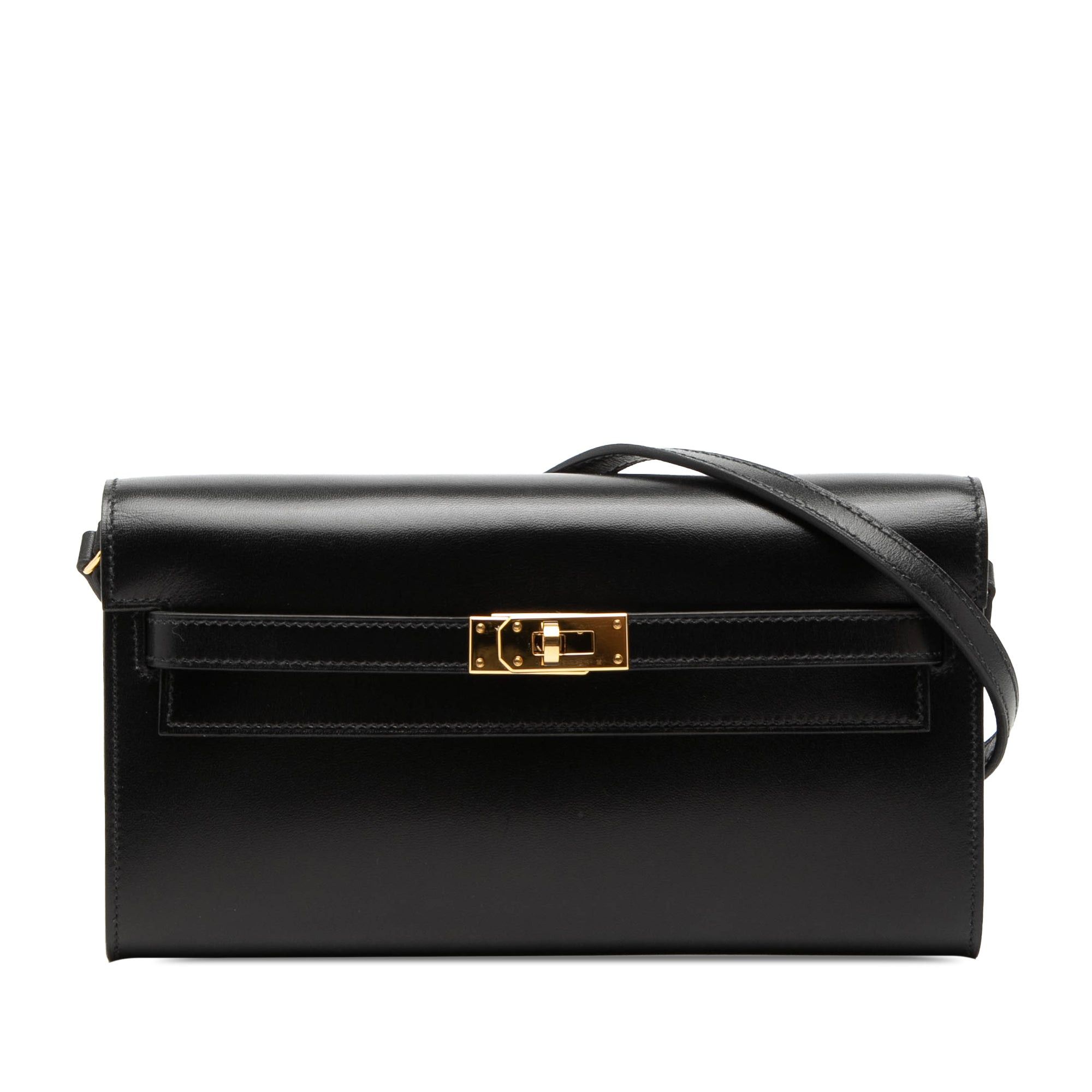 Hermes Box Calf Kelly To Go Wallet Size ONE SIZE - 1 Thumbnail