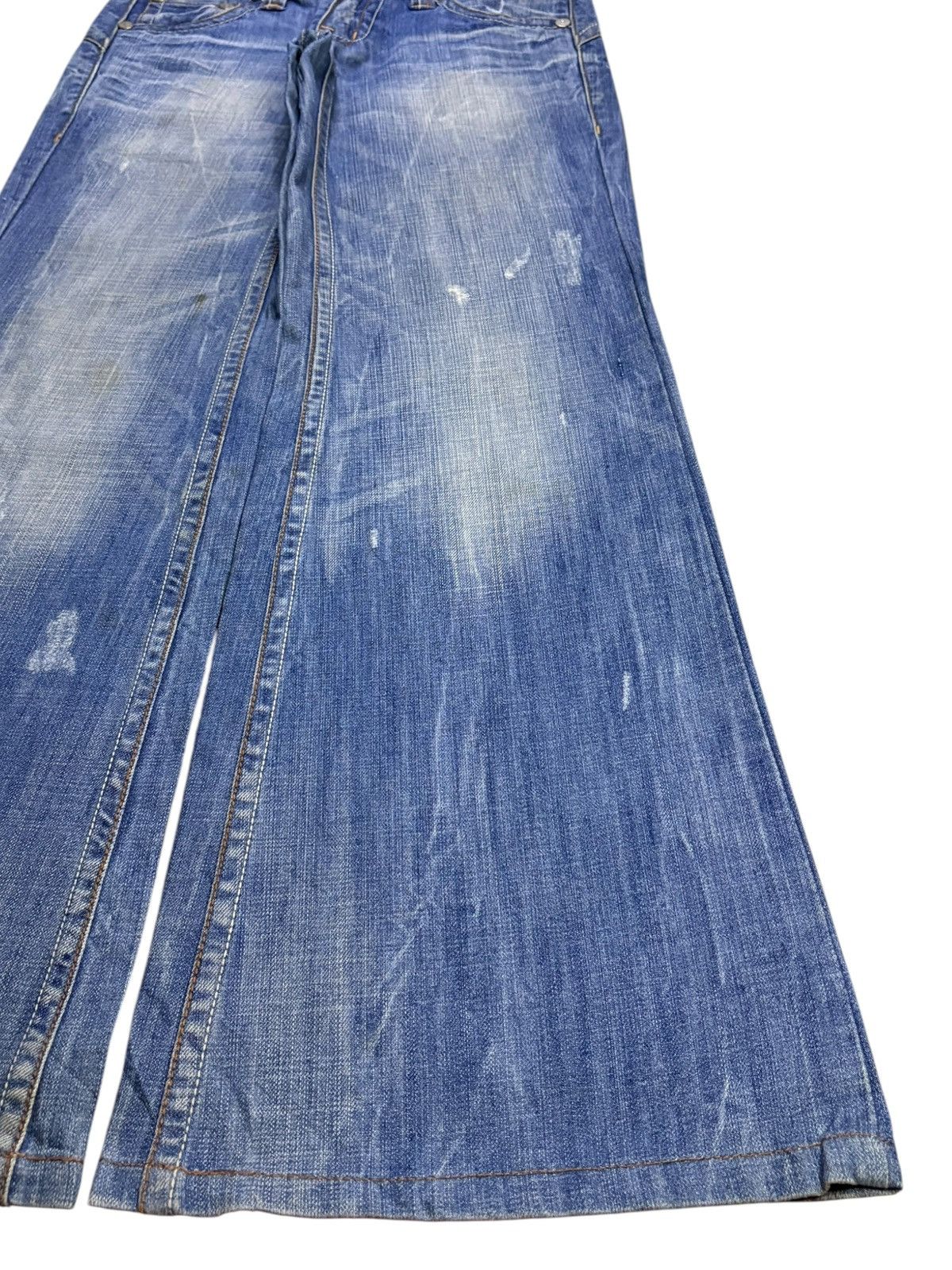 Hysteric Glamour × Japanese Brand Vintage Japanese Brand Blue Wash Bootcut Flare Jeans Size US 29 - 7 Thumbnail