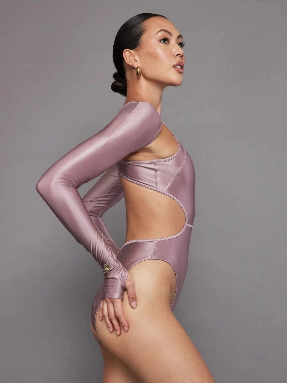 Adidas Adidas By Stella Mccartney Leotard Violet IN3659 S Size S / US 4 / IT 40 - 1 Thumbnail
