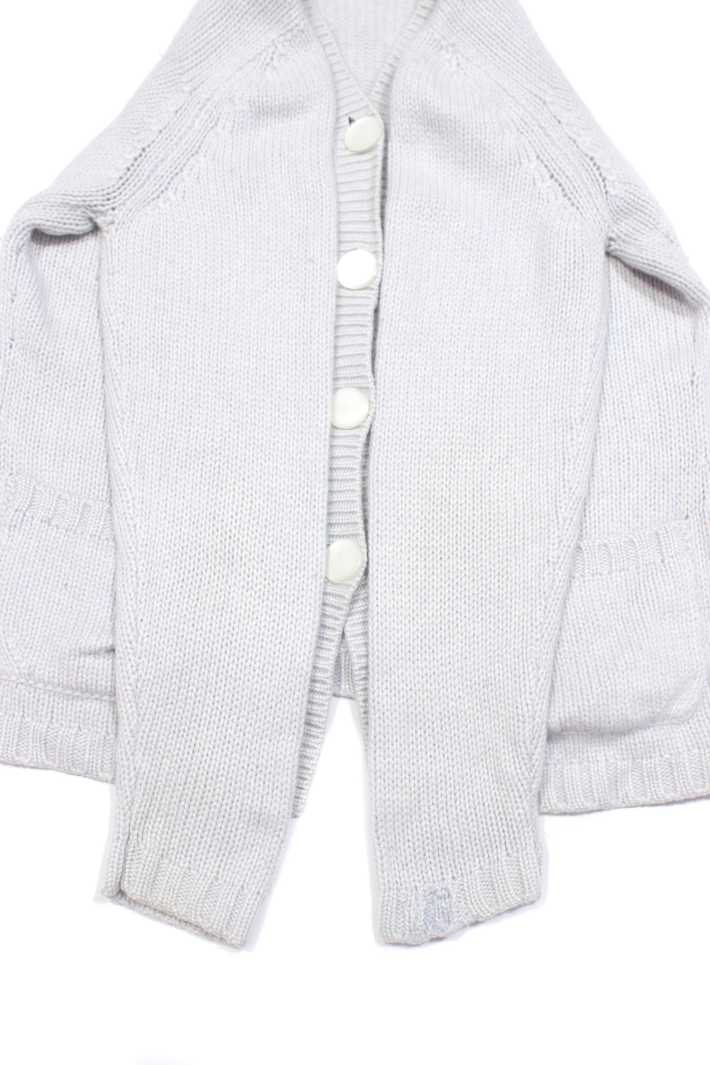 Brunello Cucinelli 90S Wool Cashmere Knit Cardigan Vintage Size M / US 6-8 / IT 42-44 - 6 Thumbnail
