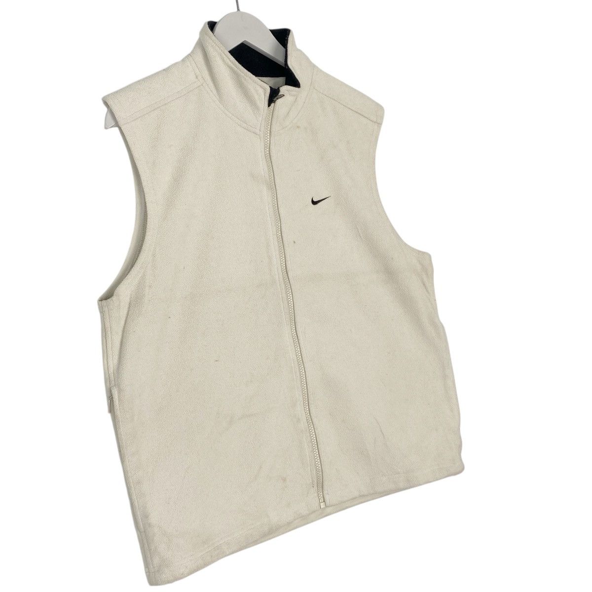 Other Vintage Nike Tiger Woods Vest Fleece Full Zip Beige Size S Size US S / EU 44-46 / 1 - 3 Thumbnail
