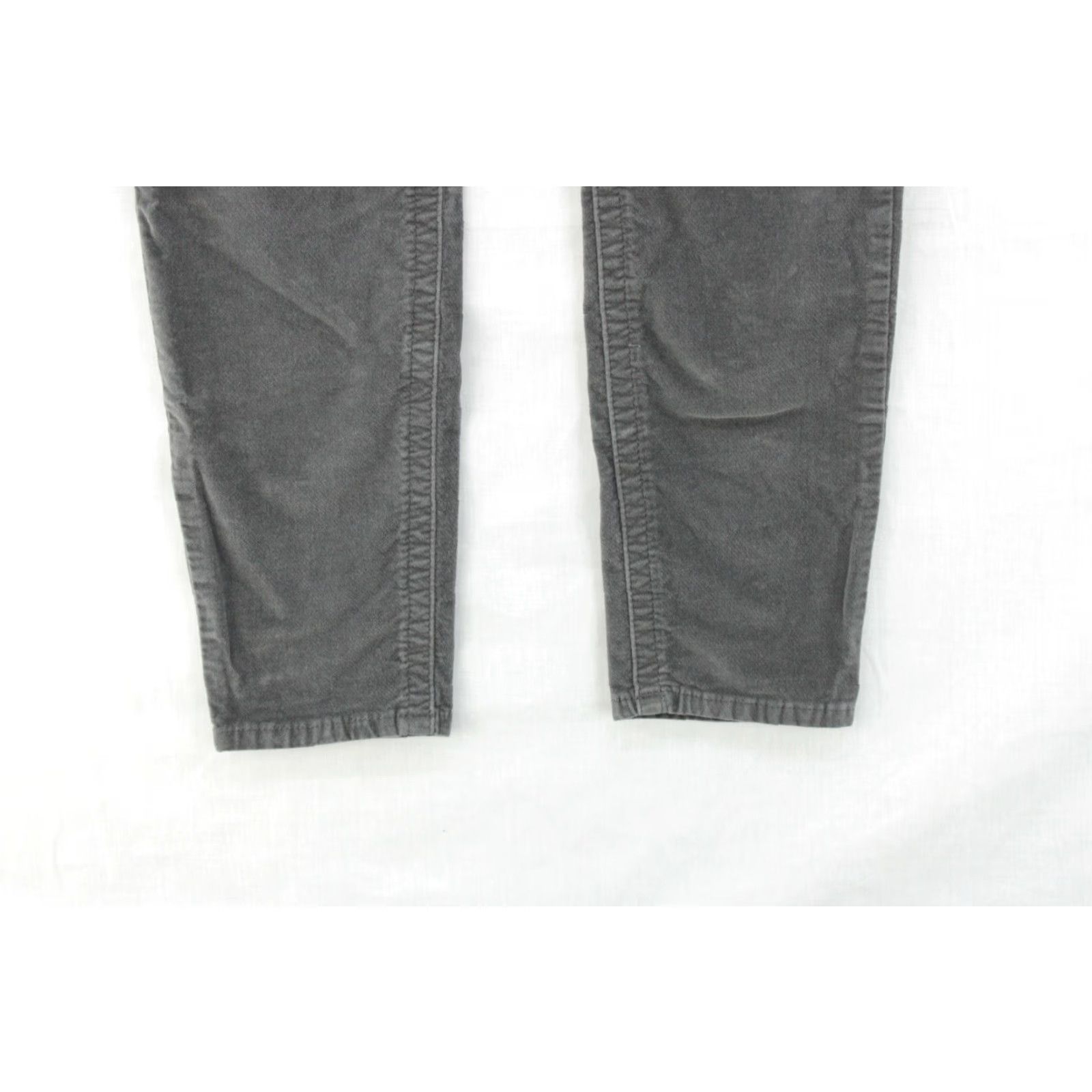 Vintage VINTAGE? (No) Seven7 Pants Women's 12 High Rise Skinny Tummyless Gray Stretch Corduroy Size 34" / US 12 / IT 48 - 3 Thumbnail