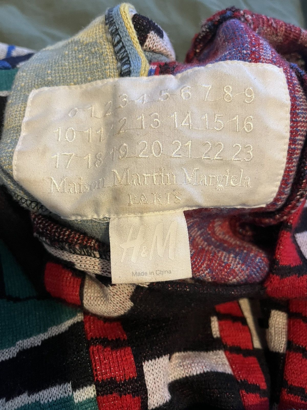 H&M × Maison Margiela Maison Margiela x H&M Supporter Scarf Sweater L Size US L / EU 52-54 / 3 - 6 Thumbnail
