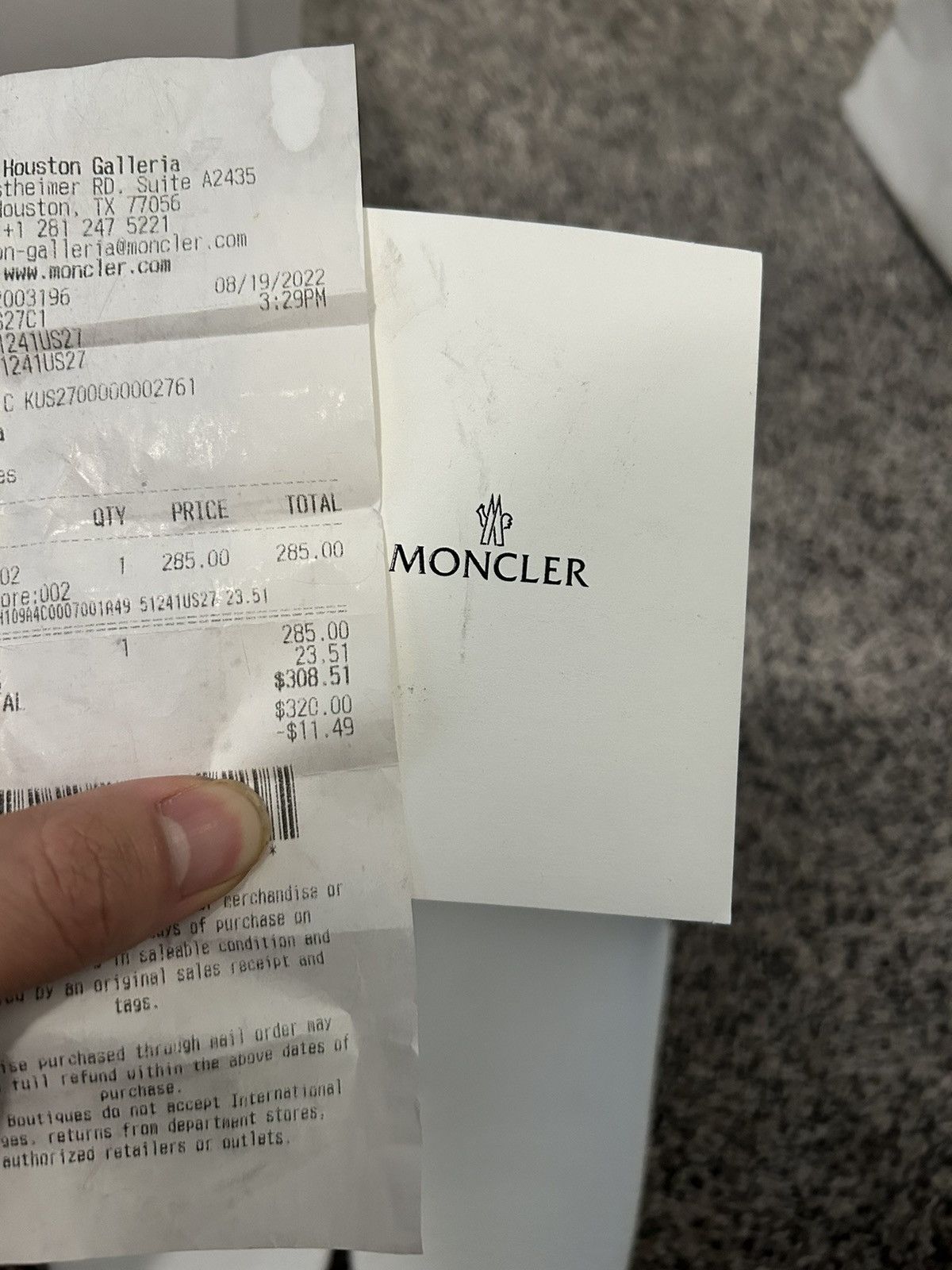 Moncler Moncler Basile Slides White/Blue/Red OPEN TO OFFERS Size US 9 / EU 42 - 3 Thumbnail