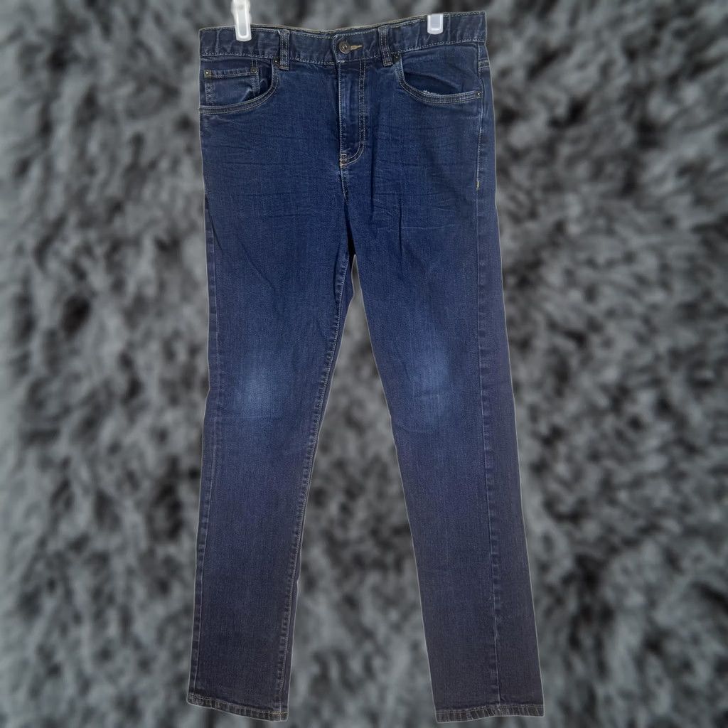 Lucky Brand Lucky Brand Jeans Womens 20 Blue Authentic Skinny Stretch Denim Whiskered Plus Jeans Size 42" / US 20 - 1 Thumbnail