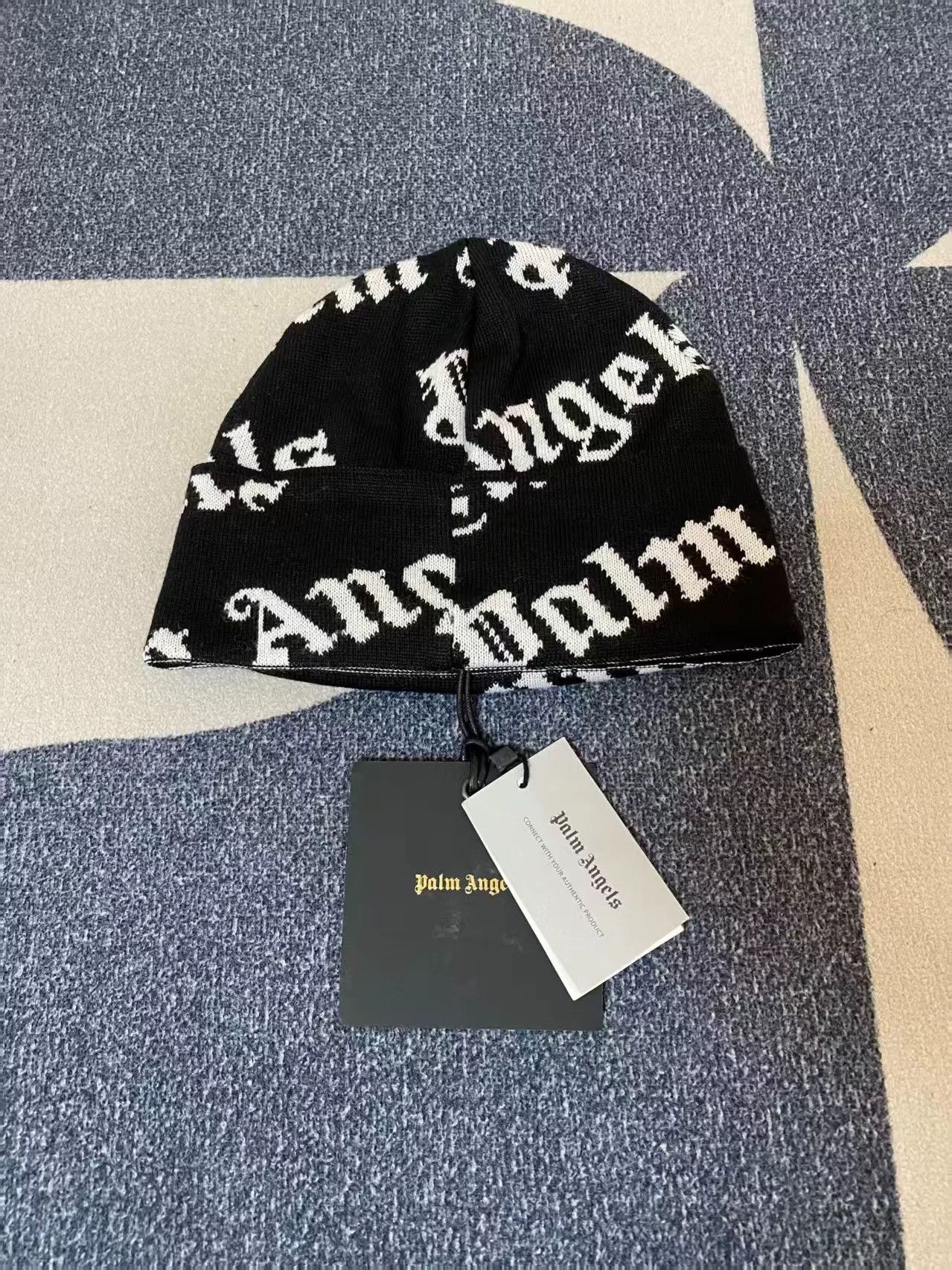 Palm Angels Palm Angels Fleece Beanie Size ONE SIZE - 2 Thumbnail