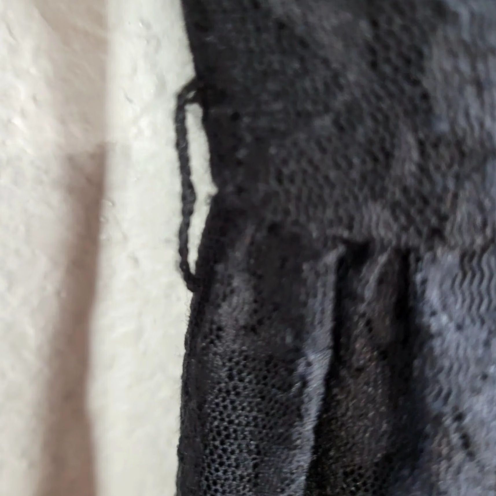 Vintage Tahari Black Lace Floral Fit & Flare Dress Sheer Cocktail Sz 6 Womens Size M / US 6-8 / IT 42-44 - 8 Thumbnail