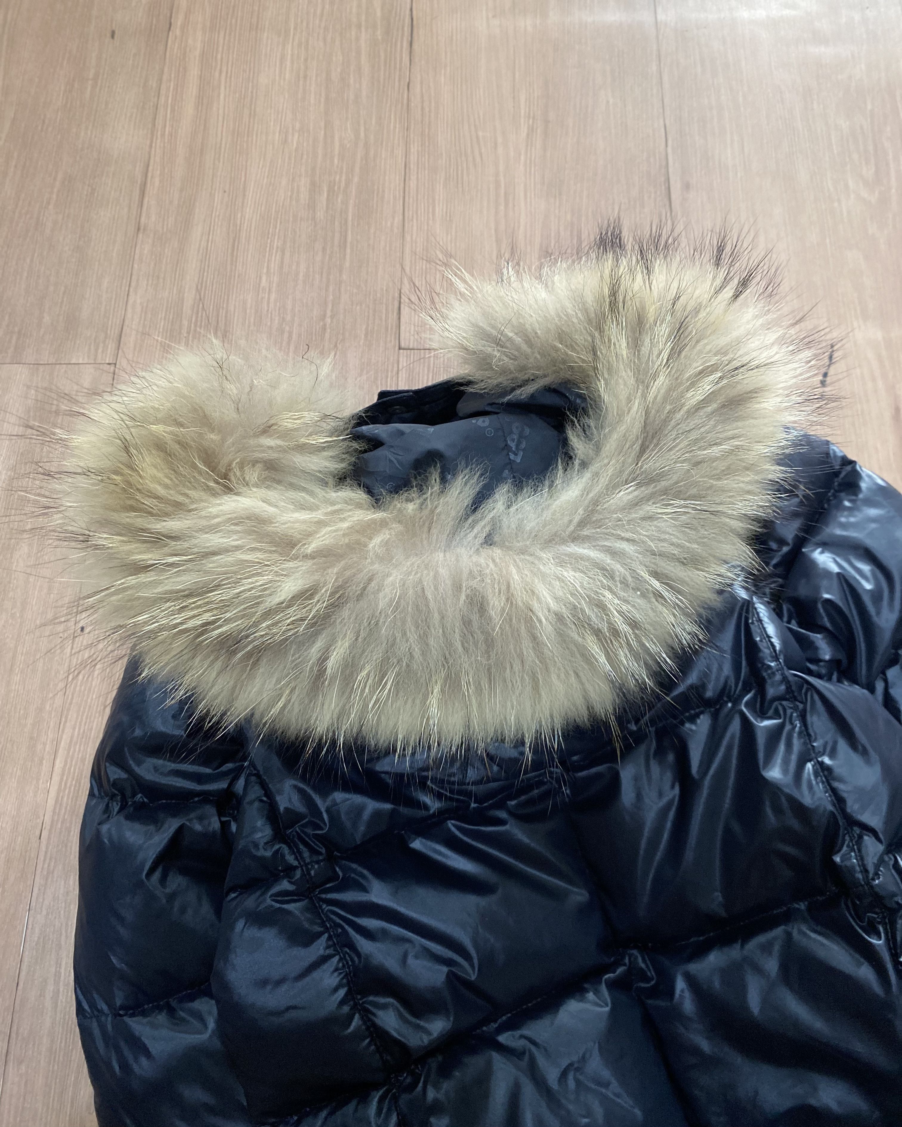 Le Grande Bleu (L.G.B.) Vintage Lee Down Puffer - Fur Vkei 2000s Vibes Size US S / EU 44-46 / 1 - 7 Thumbnail