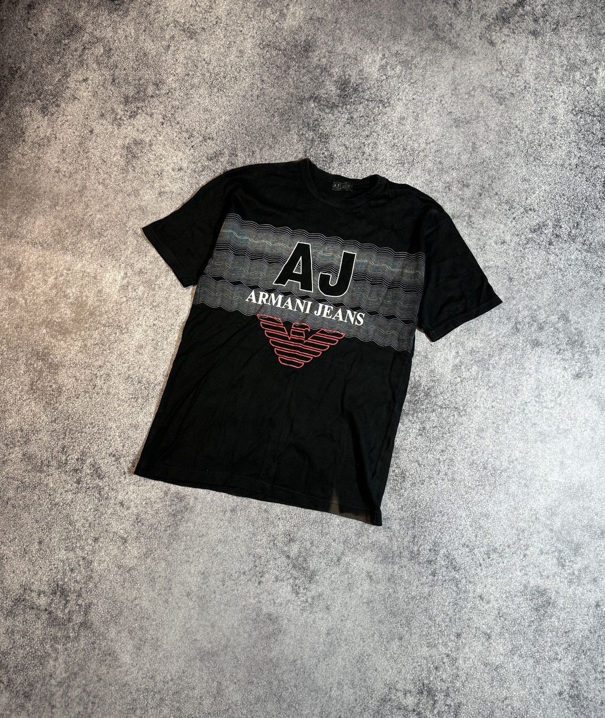 Armani × Vintage Y2K Vintage Armani Big Logo Streetwear Rare Casual Opium VTg Size US M / EU 48-50 / 2 - 1 Thumbnail