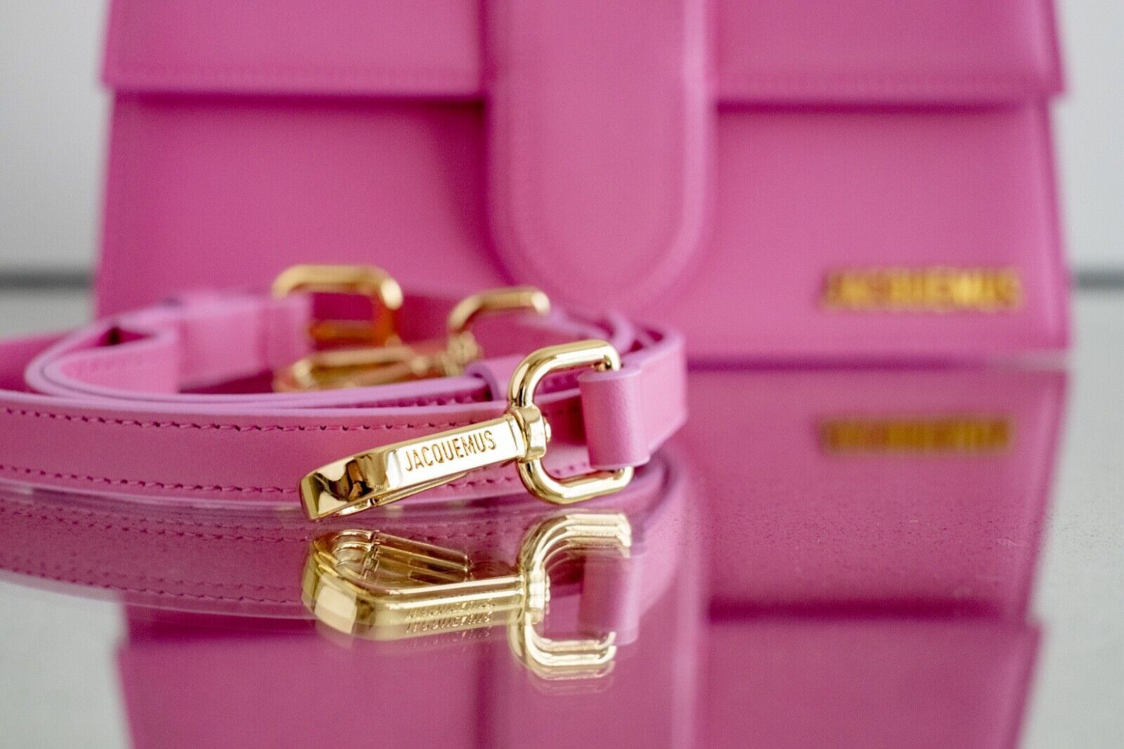 Jacquemus Jacquemus Le Grand Bambino Pink New Size ONE SIZE - 8 Thumbnail