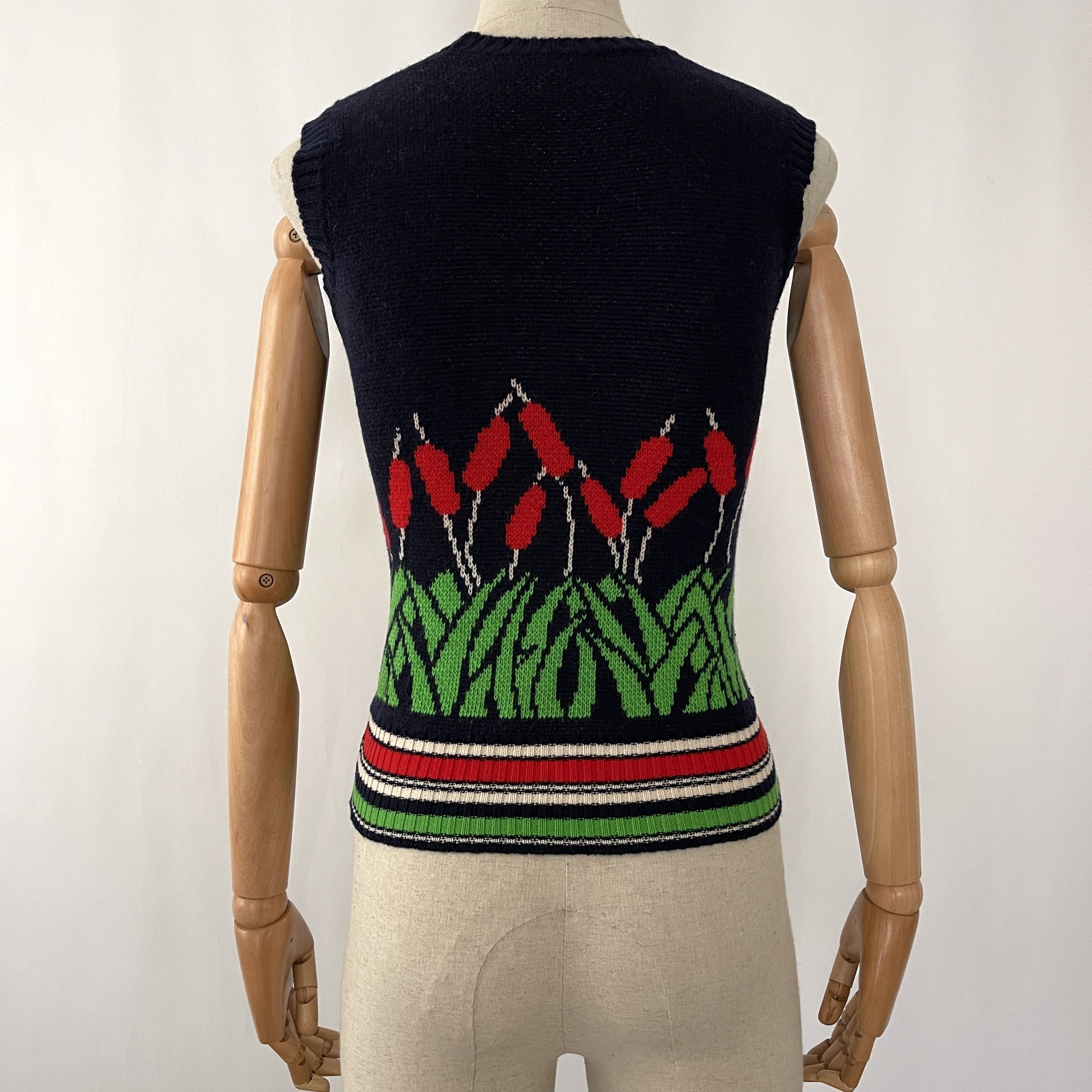 Lanvin LANVIN Wool Vintage Vest Y2K Size XS-M Size S / US 4 / IT 40 - 5 Thumbnail