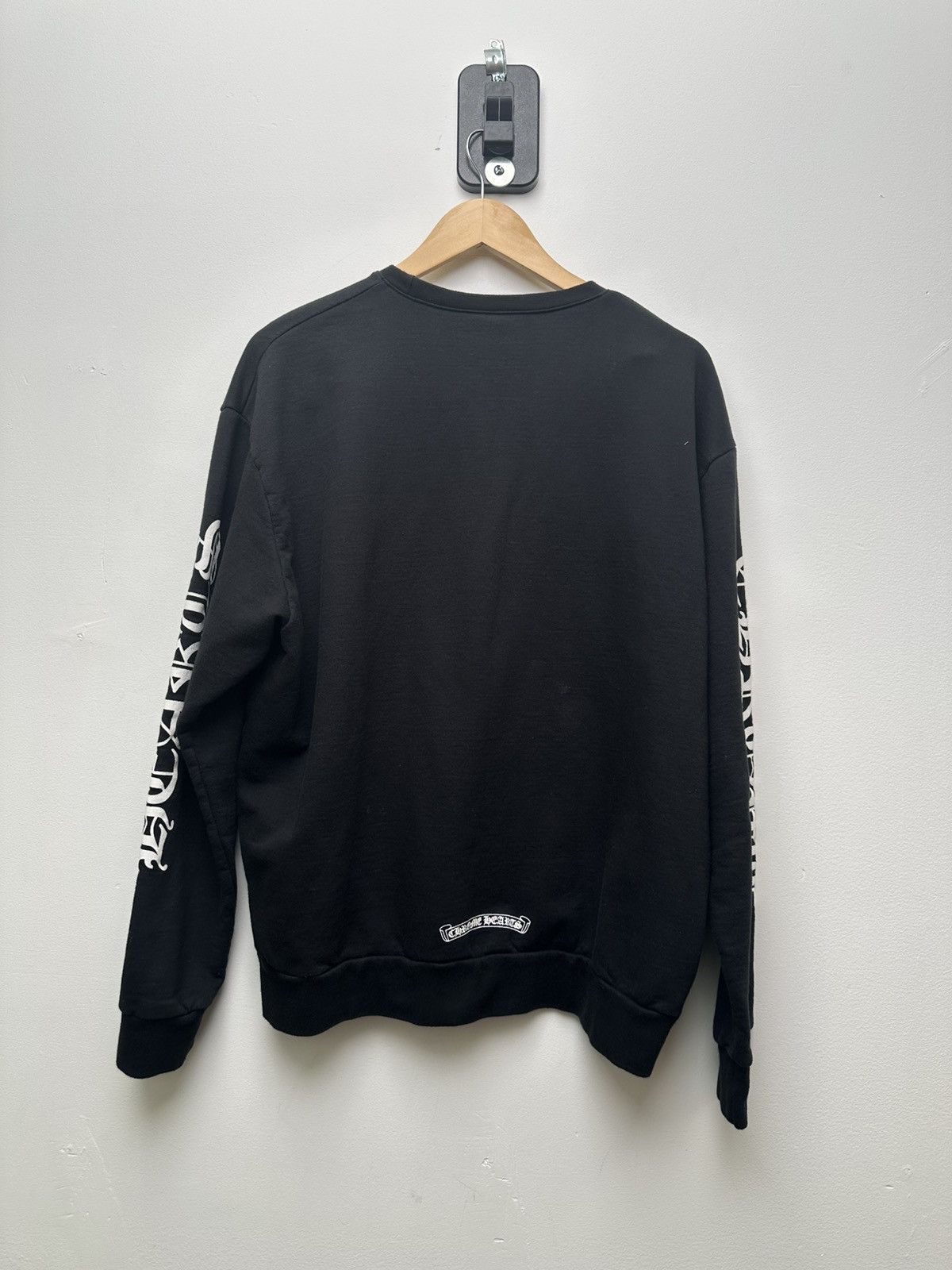 Chrome Hearts Chrome Hearts Black White Neck N Sleeve Logo Size US M / EU 48-50 / 2 - 10 Thumbnail
