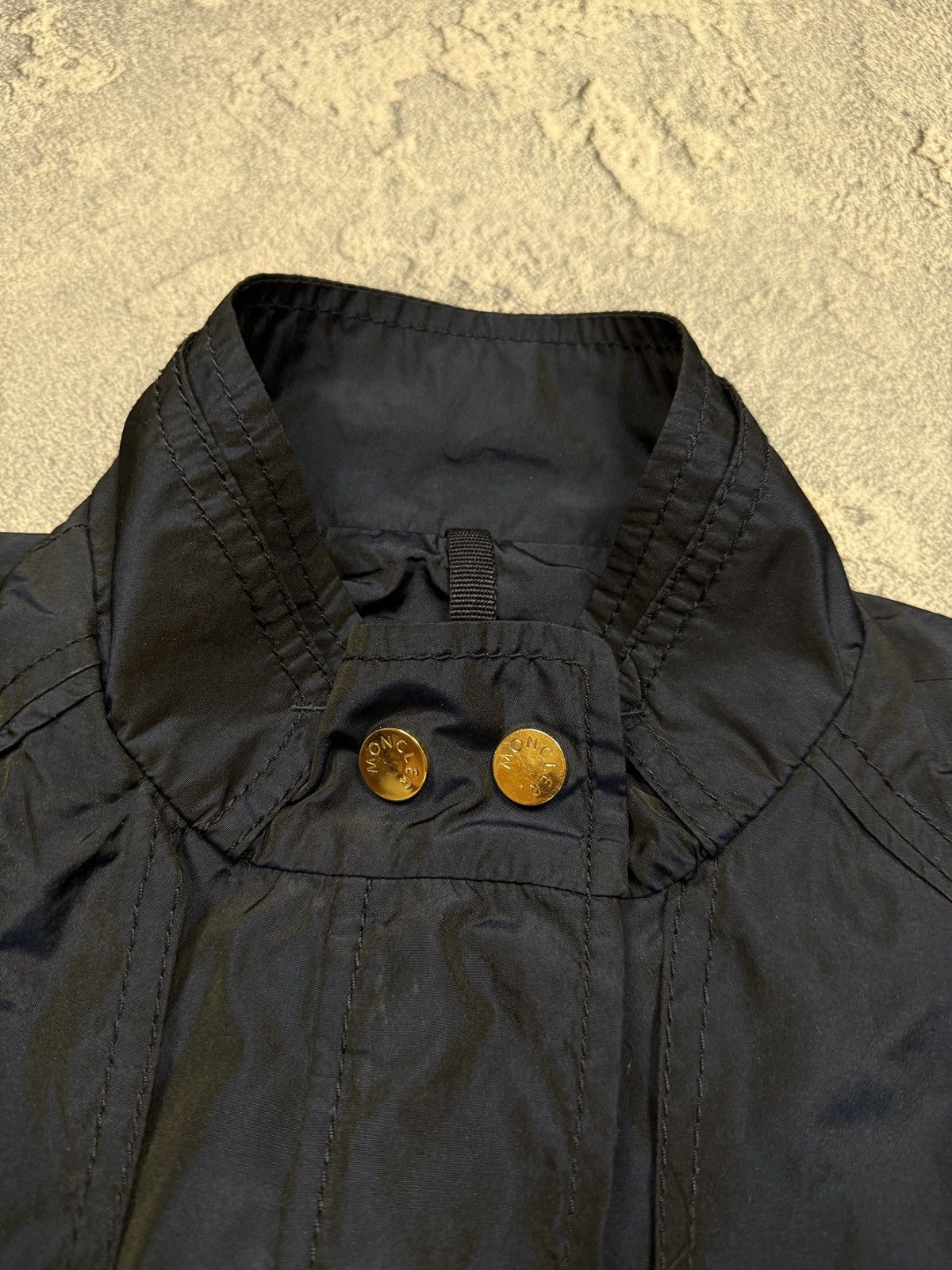 Moncler Moncler Vintage Nylon Zip Up Jacket Size M / US 6-8 / IT 42-44 - 8 Thumbnail