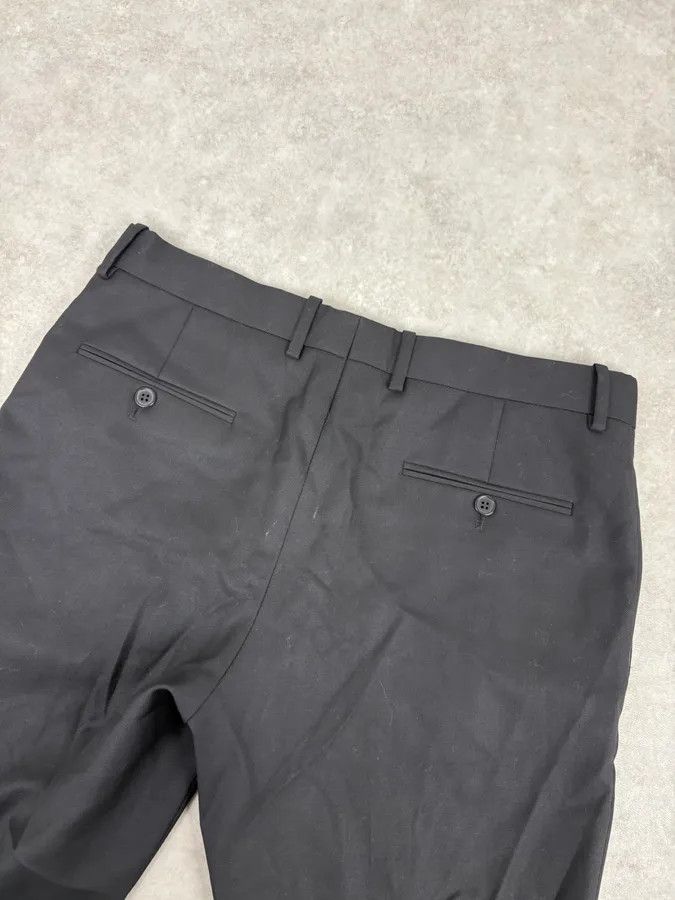 Saint Laurent Paris SS2012 Saint Laurent Black Classy Tailored Pants by Hedi Slimane Size US 32 / EU 48 - 7 Thumbnail