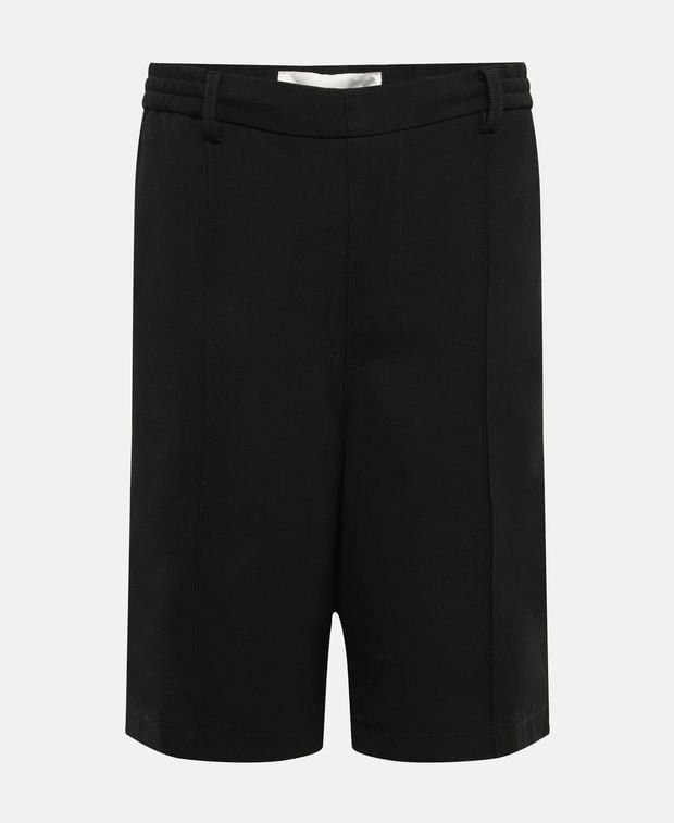 Wool-blend shorts