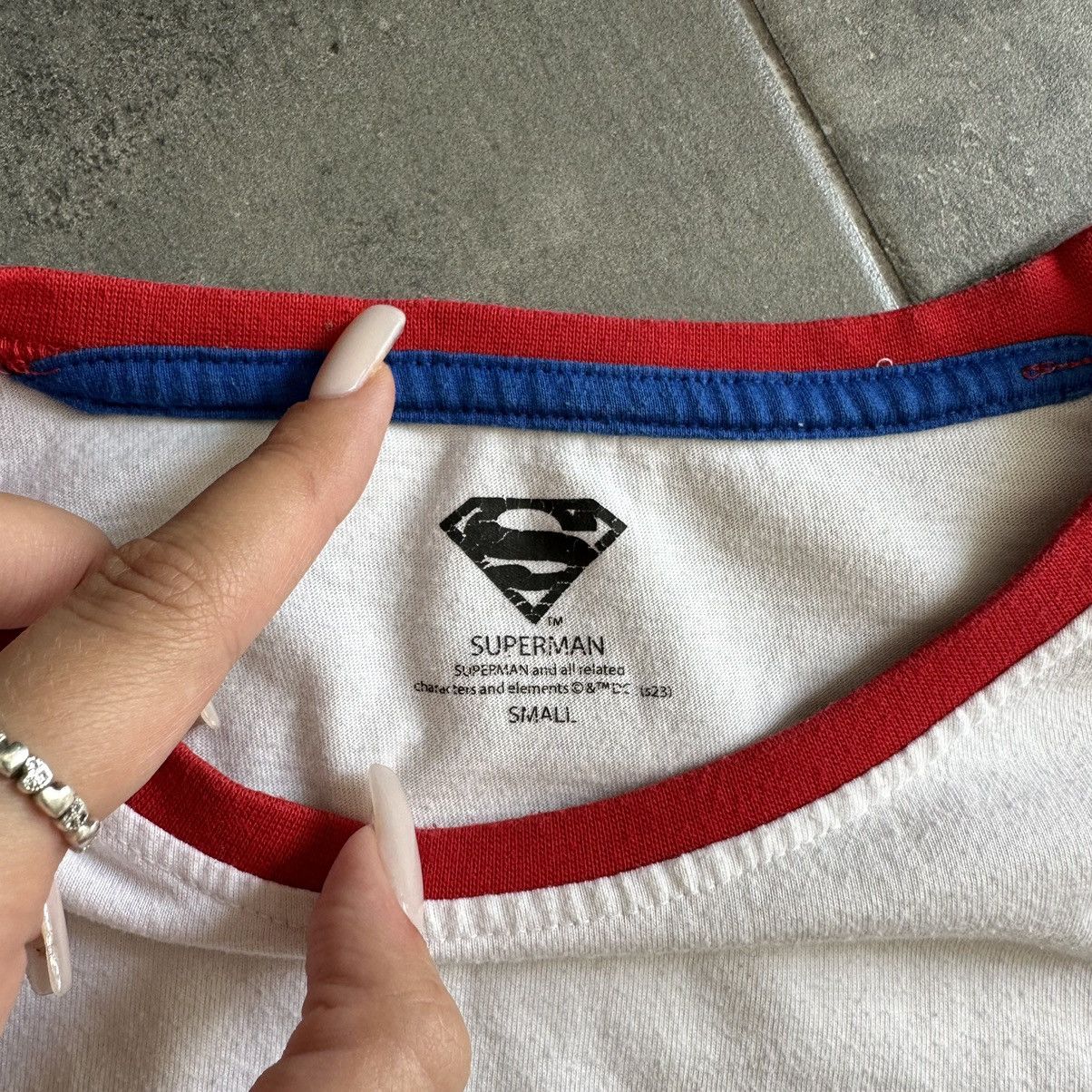 DC Comics × Vintage Vintage Japanese Style Superman T-shirts Big Logo Comics 00s Size US S / EU 44-46 / 1 - 8 Thumbnail