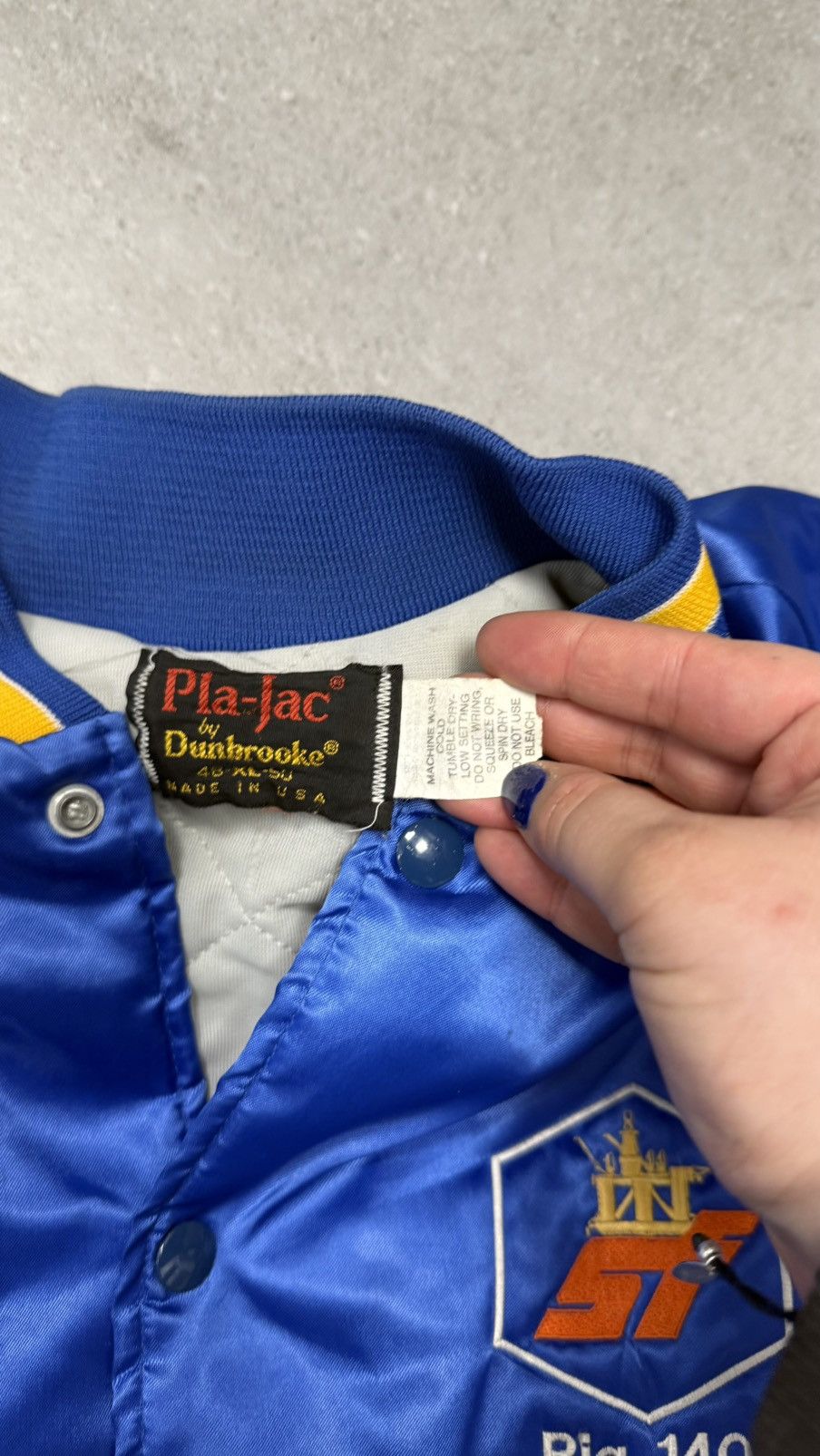 Vintage Vintage Pla Jac by Dunbrooke Network Bomber Jacket Size US XL / EU 56 / 4 - 5 Thumbnail