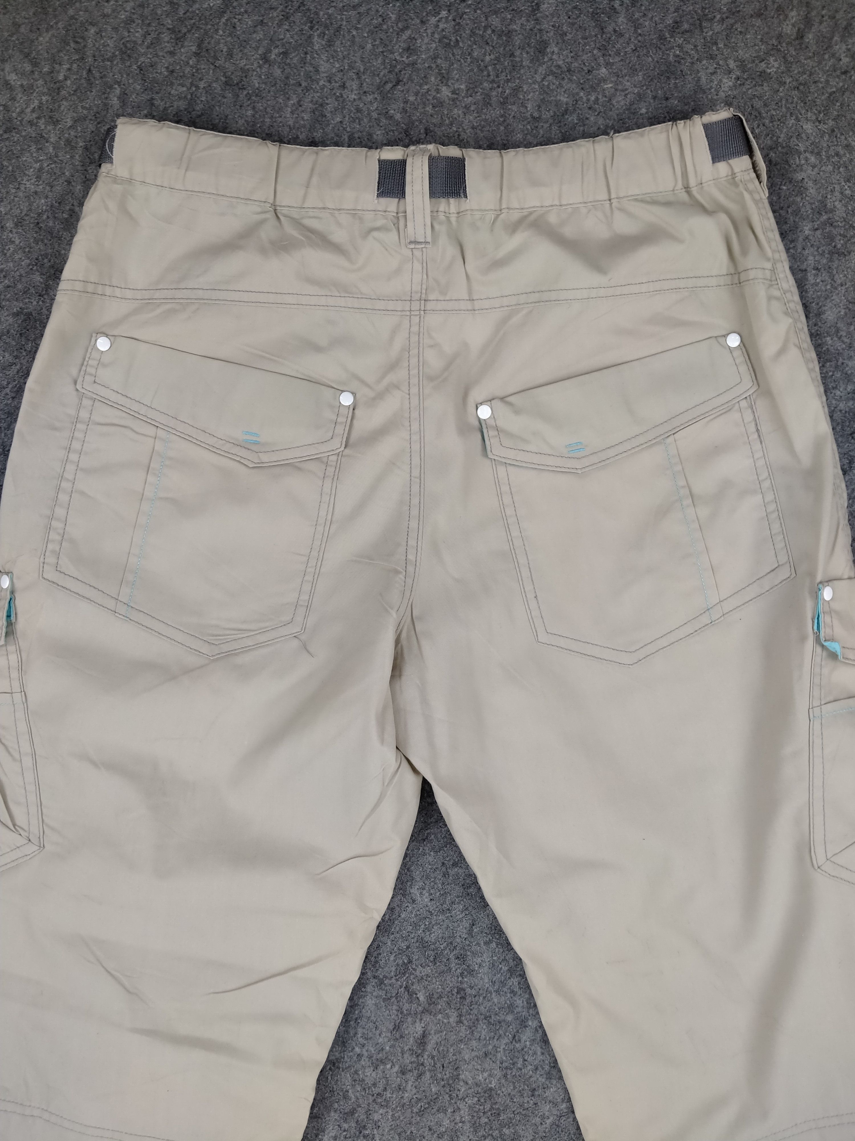 Japanese Brand Raton Japanese Brand Cargo Multi Pocket Pants 33x29.5 -CP123 Size US 33 - 3 Thumbnail