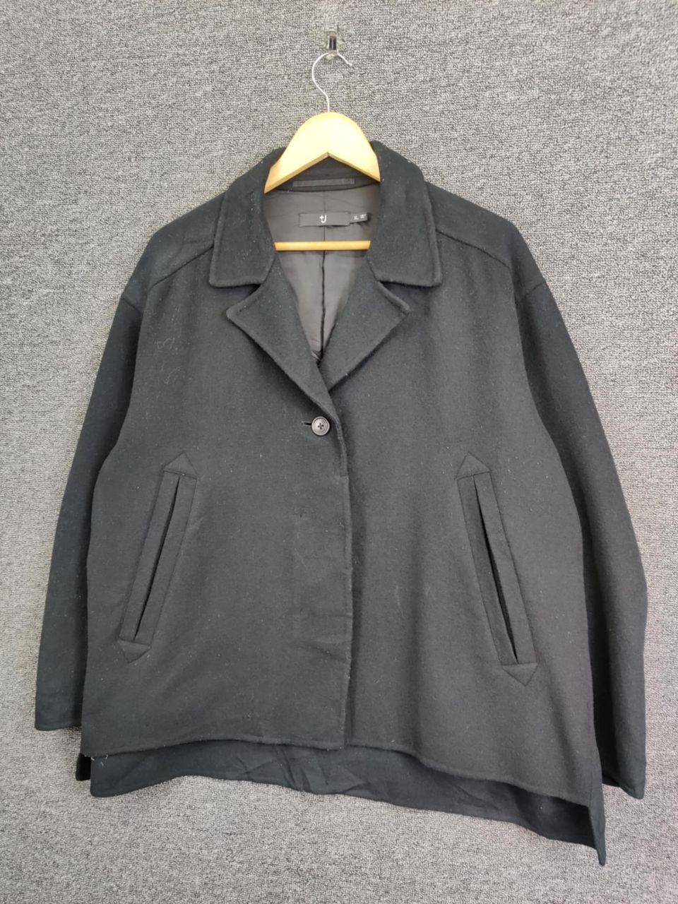Jil Sander × Uniqlo Jil Sander x Uniqlo Soft Wool Oversized Jacket Size US XL / EU 56 / 4 - 2 Thumbnail