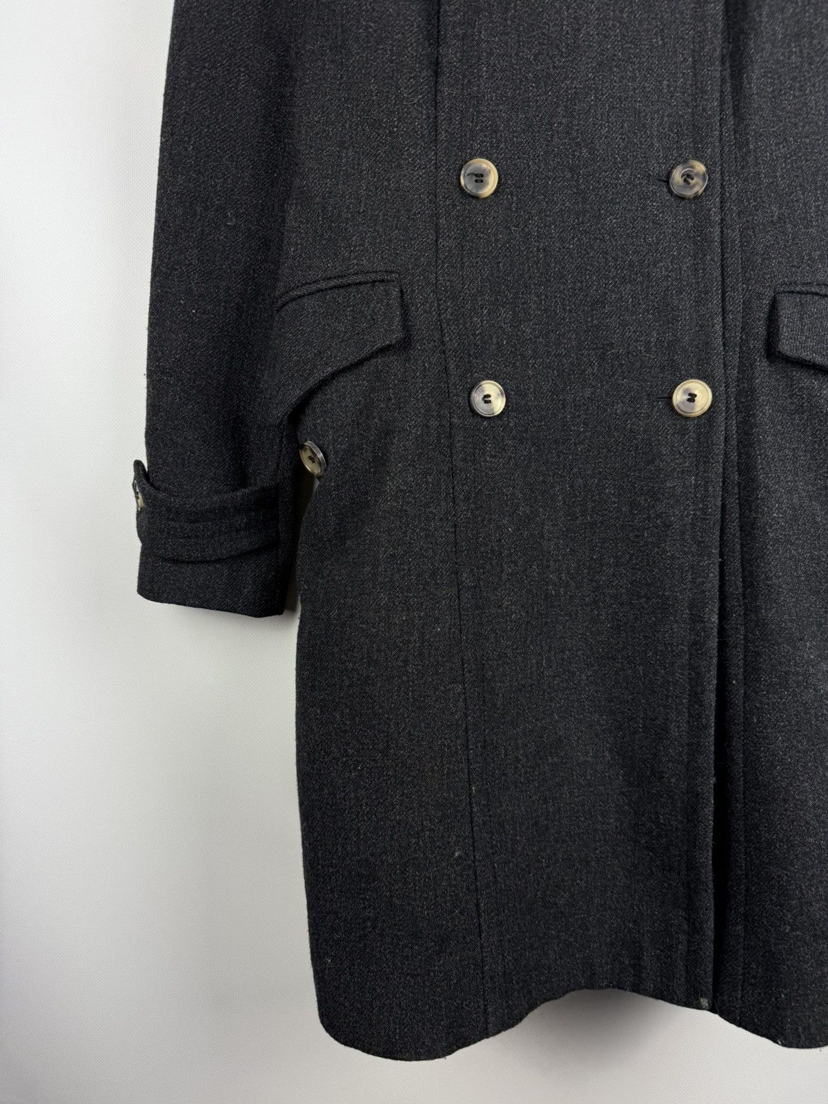 Allsaints × Japanese Brand Allsaints Ladies Double Breasted Wool Boni Wool Coat Jacket Size M / US 6-8 / IT 42-44 - 6 Thumbnail