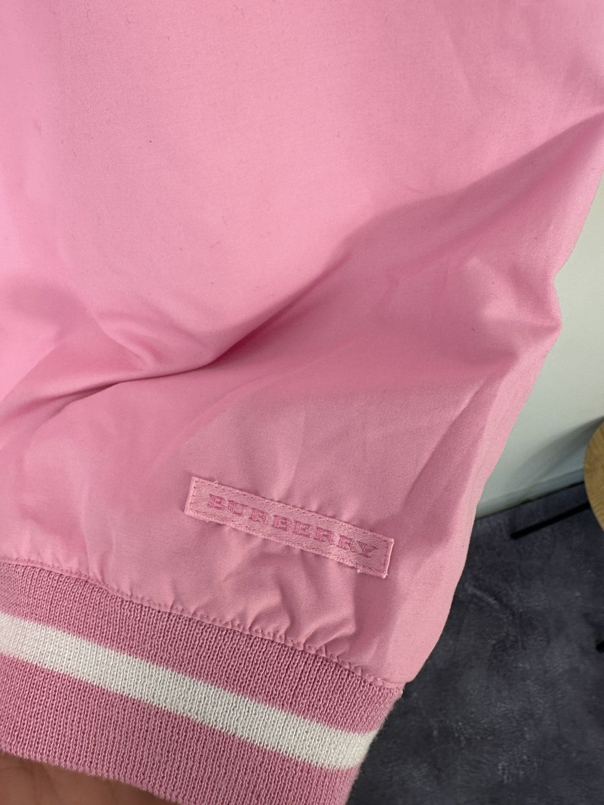 Burberry Vintage Burberry Golf Pink Shiny Luxury Vest Size US M / EU 48-50 / 2 - 4 Thumbnail