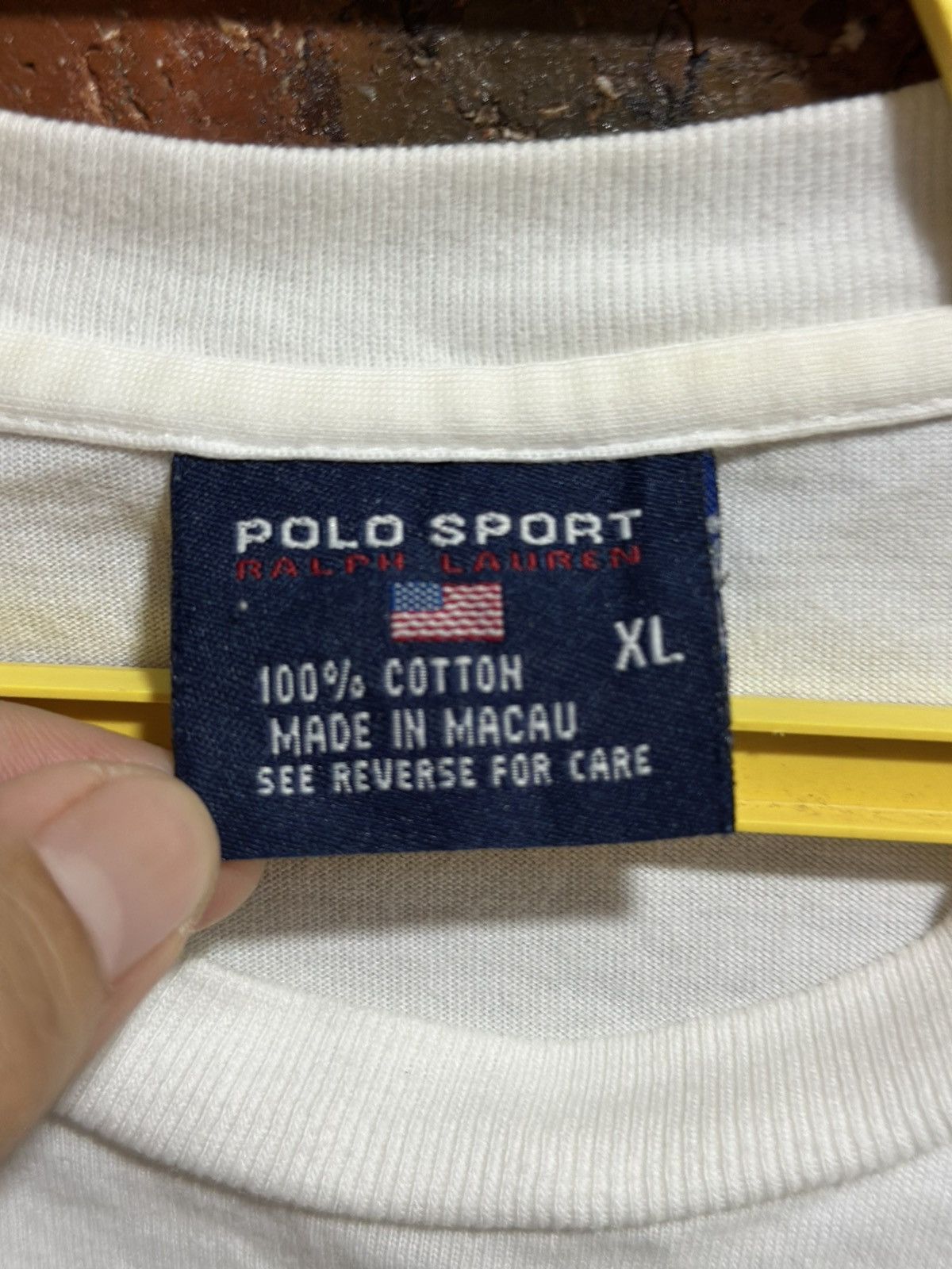 Polo Ralph Lauren Vintage Polo Ralph Lauren Sport Faded Tee Size US XL / EU 56 / 4 - 4 Thumbnail