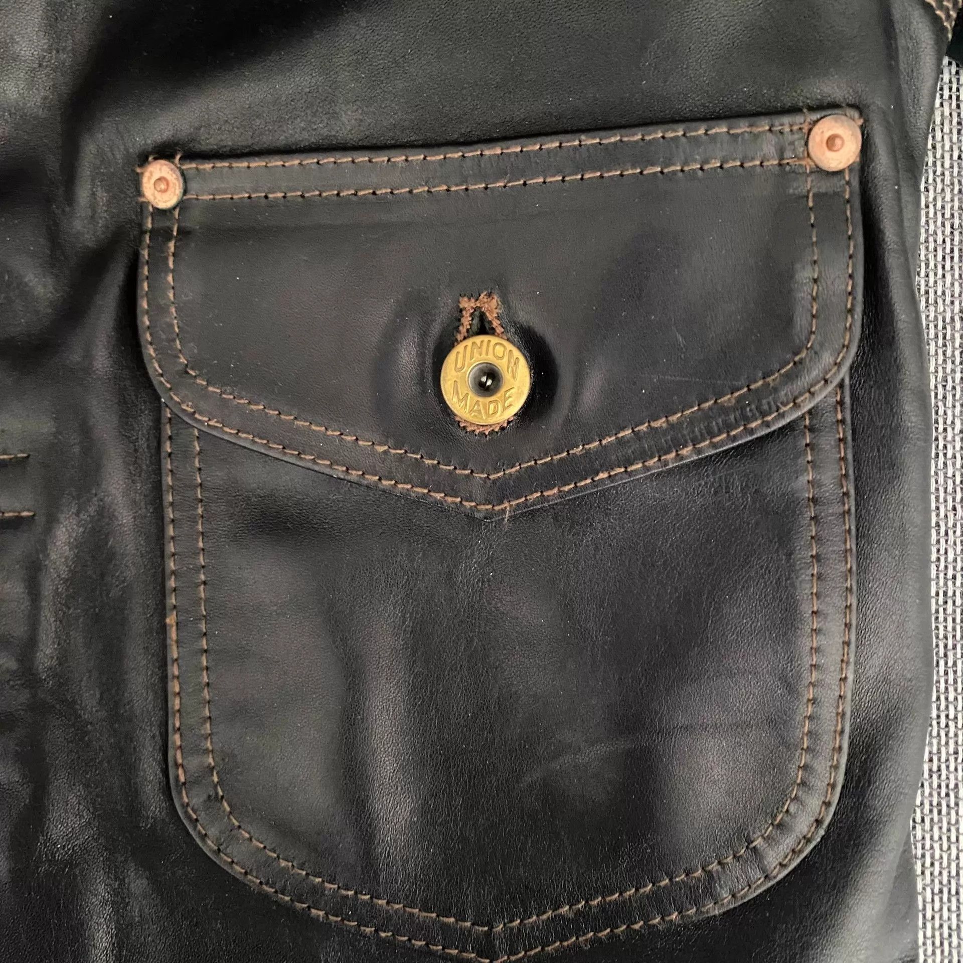 Other Fine Creek Leathers Lee Cowboy Gloss Horsehide Jacket 38 9.5 Size US S / EU 44-46 / 1 - 5 Thumbnail