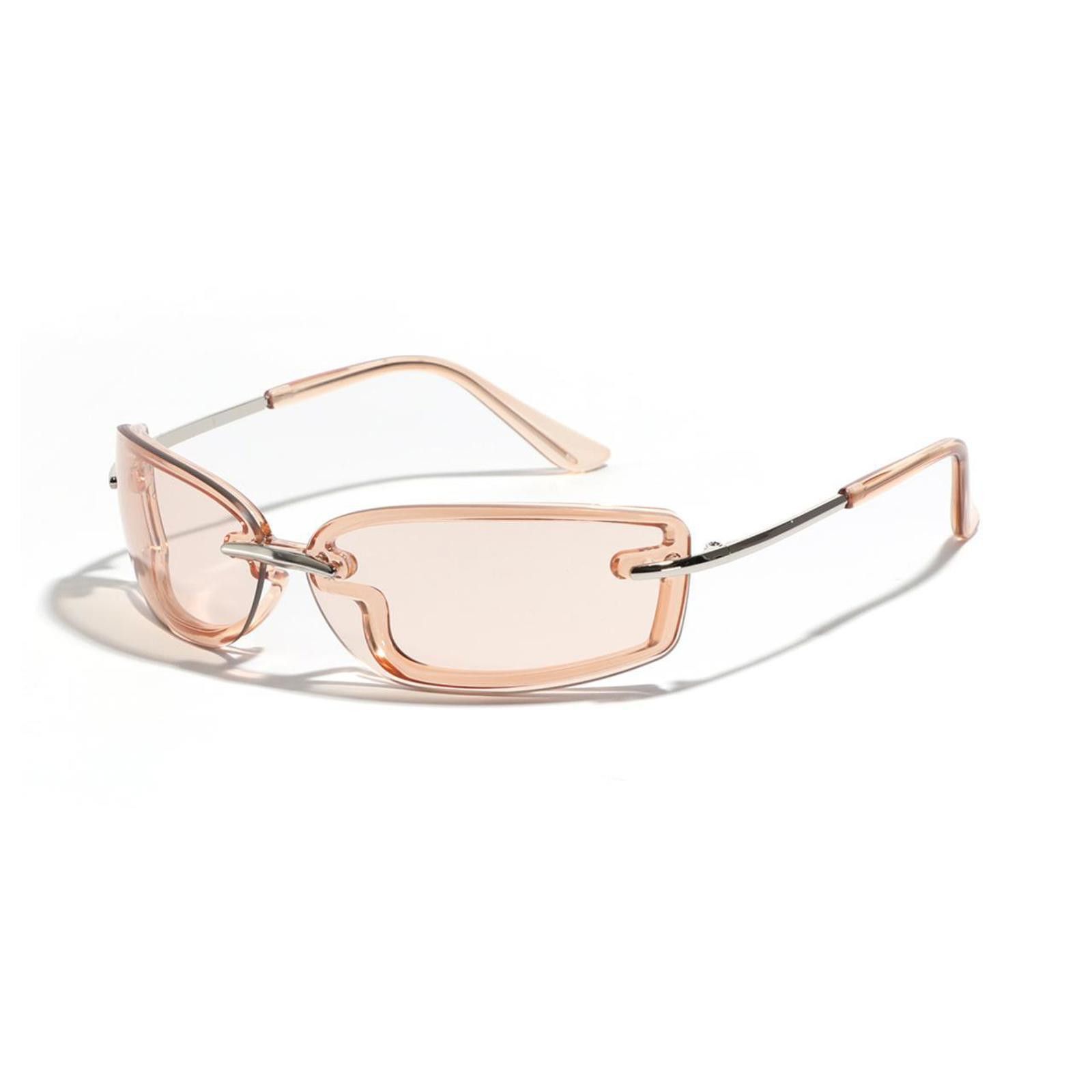 Japanese Brand Vtg Avant Garde Y2K Candy Color Rectangle Sunglasses Unisex Size ONE SIZE - 5 Thumbnail