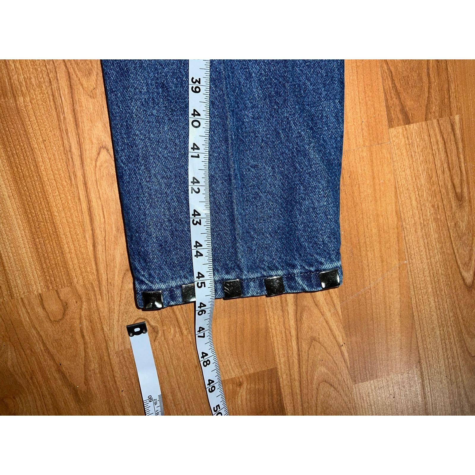 Vintage Vintage Womens Rockies Jeans Denim Stud Western Bottoms 26/3 Size 26" / US 2 / IT 38 - 12 Thumbnail