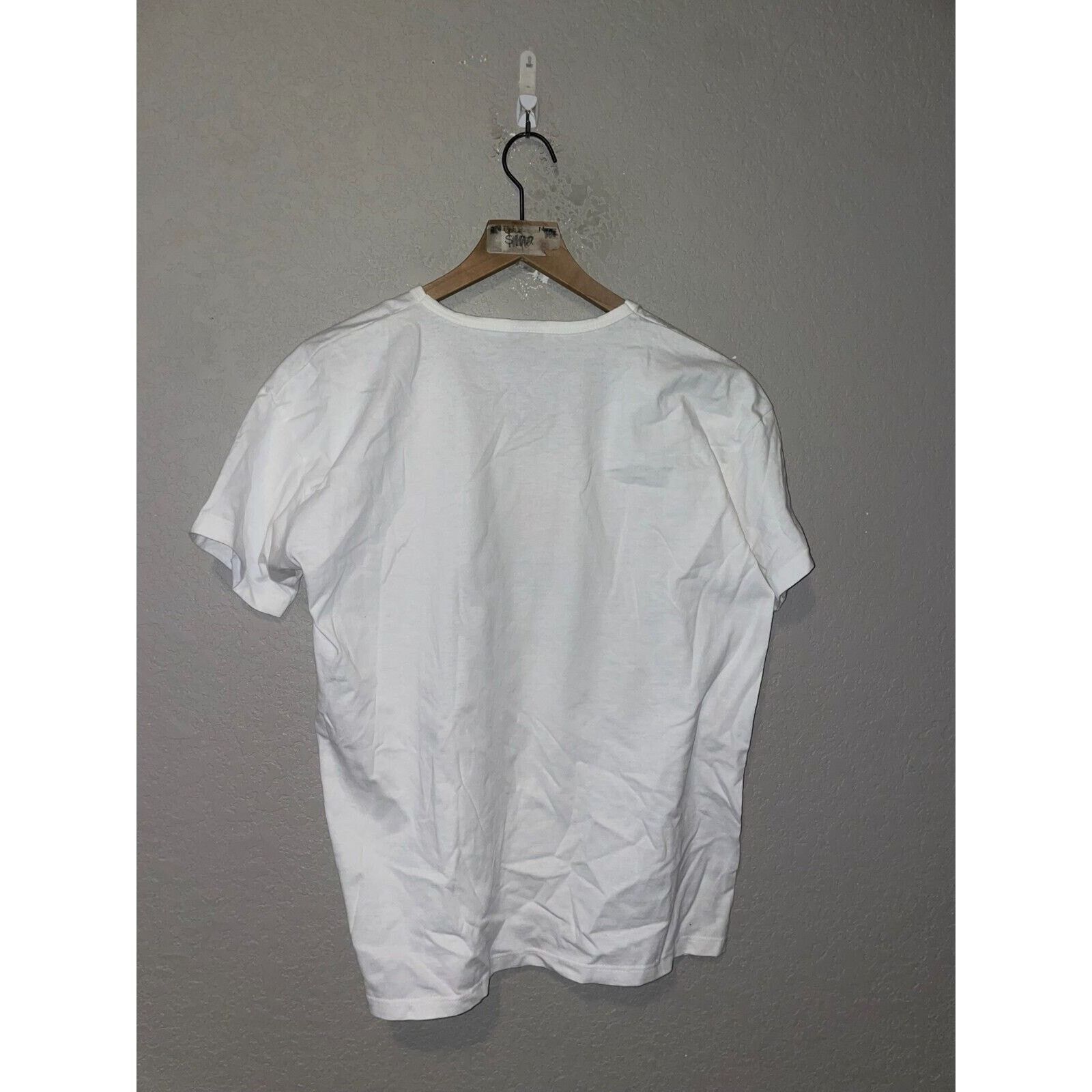 Vintage Womens Vintage Montana Shirt Tree White Art Tee Top 90s L Size L / US 10 / IT 46 - 8 Thumbnail