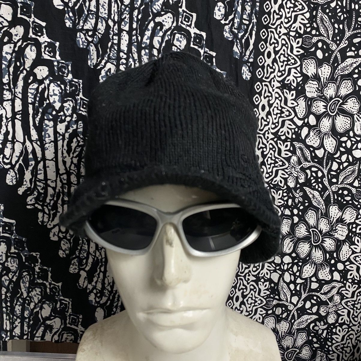 If Six Was Nine × KMRii × Le Grande Bleu (L.G.B.) 2000s y2k skullism unique knitted hats Size ONE SIZE - 4 Thumbnail