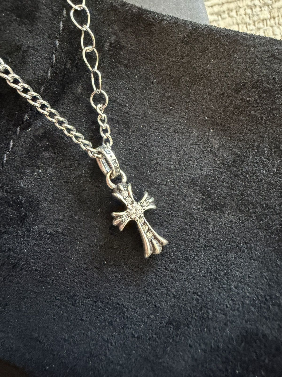 Chrome Hearts Chrome Hearts Babyfat Pendant With Diamonds Size ONE SIZE - 14 Thumbnail
