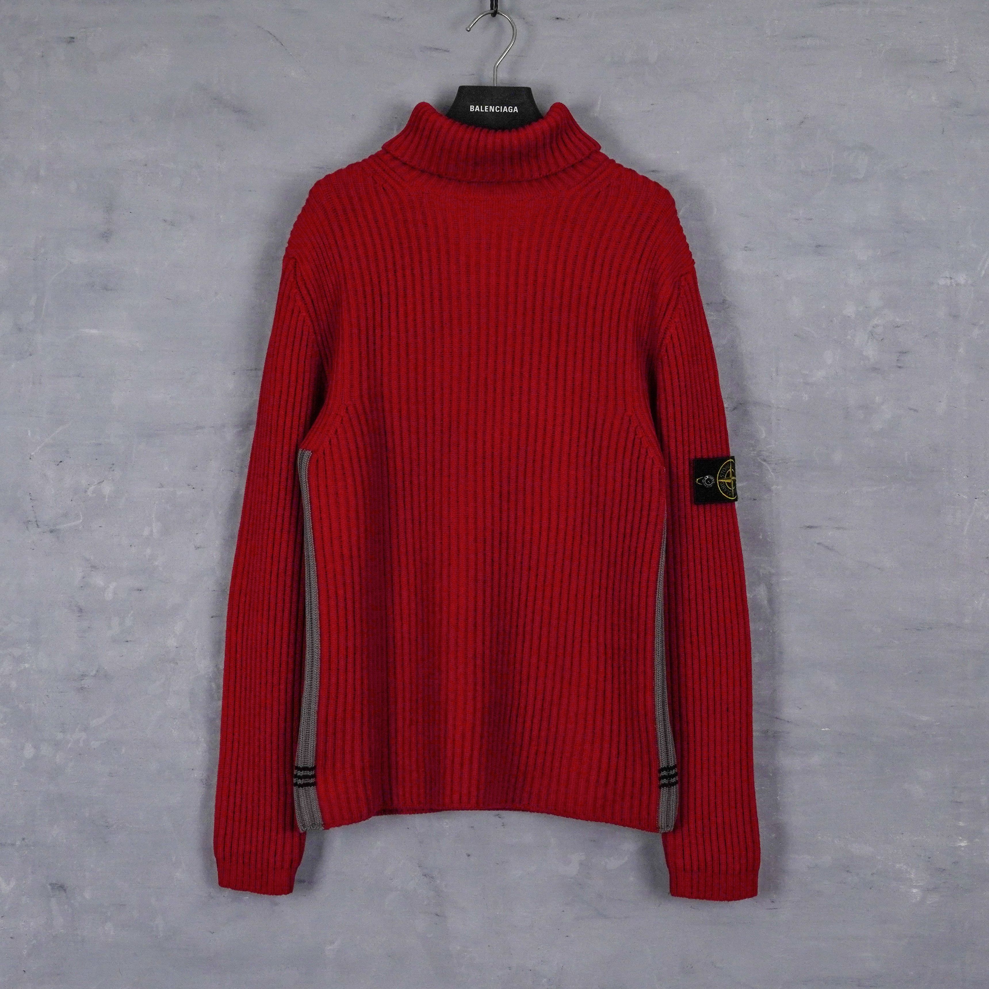 トップス 2000SS archive stone  jumper knit Stone Island stone island y2k archive chunky sweater tie dye | Grailed