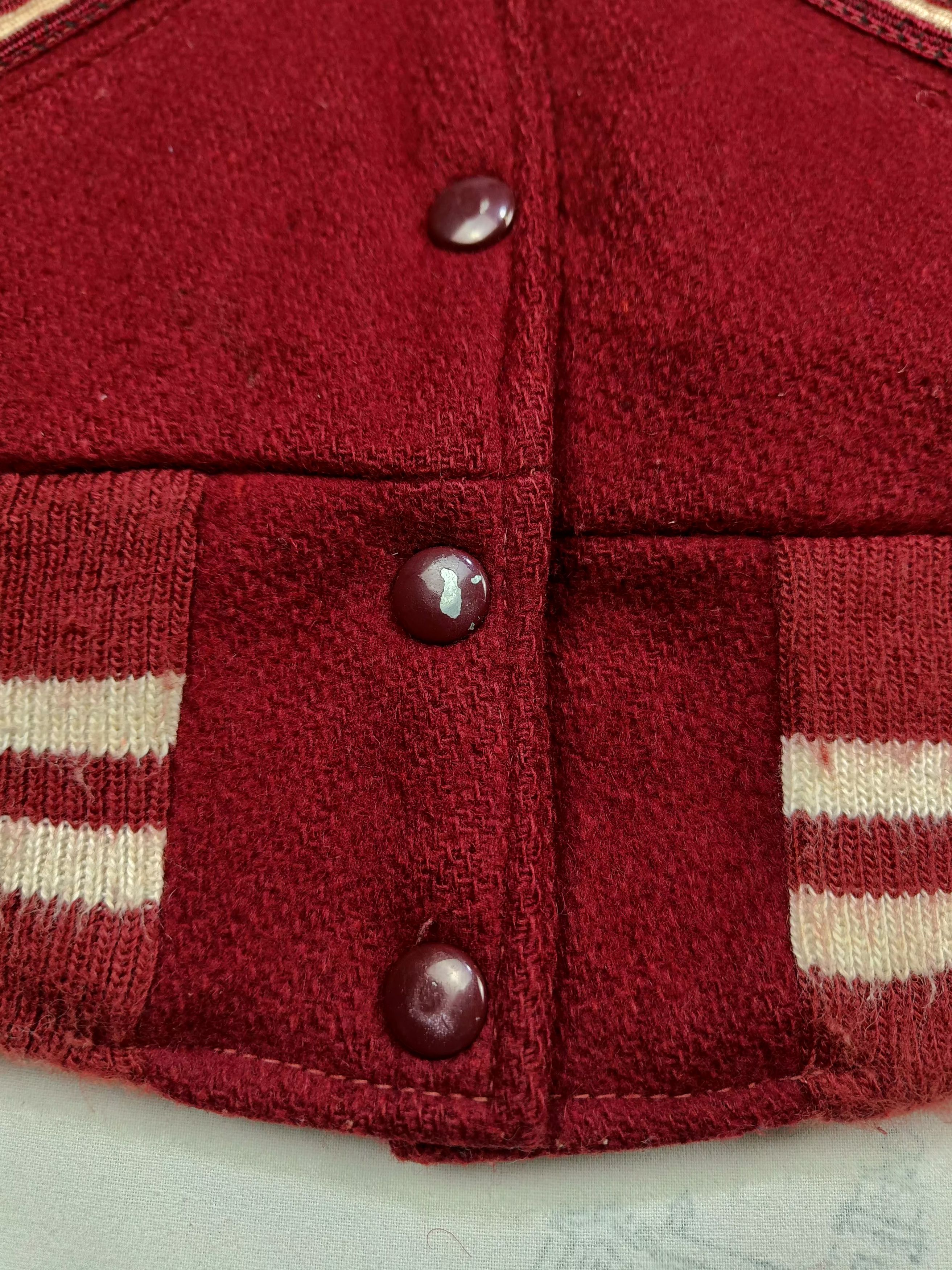 Vintage Vtg 60s CARDINALS Majorette Patch Old Custom Varsity Jacket Size US S / EU 44-46 / 1 - 3 Thumbnail