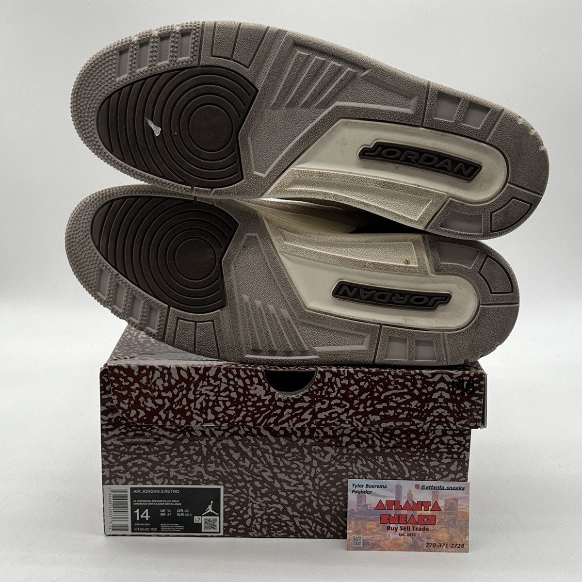 Jordan Brand Air Jordan 3 palomino Size US 14 / EU 47 - 8 Thumbnail