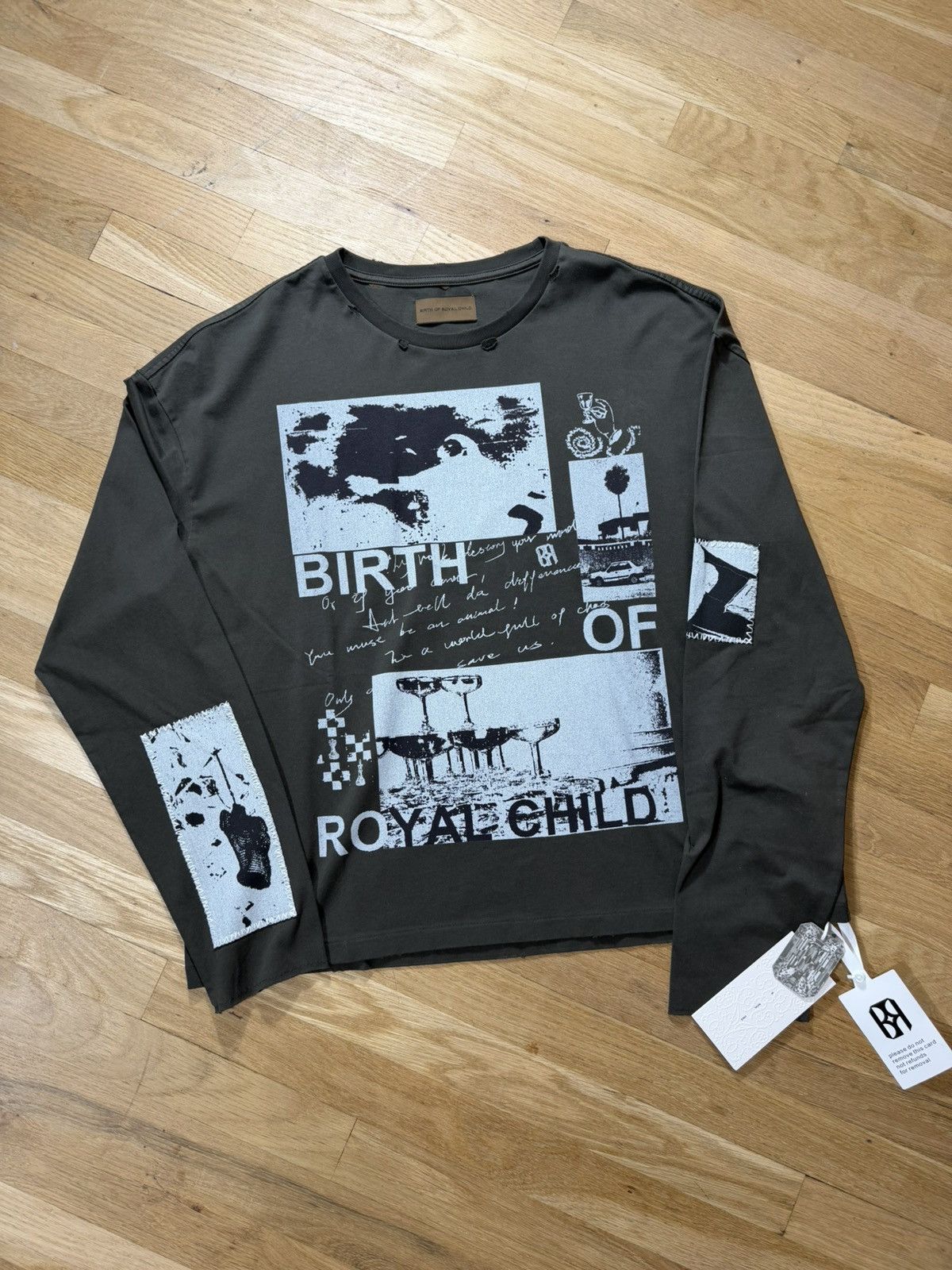 Birth of Royal Child Birth of a Royal Child 90s Hollywood long sleeve tee Size US XL / EU 56 / 4 - 7 Thumbnail