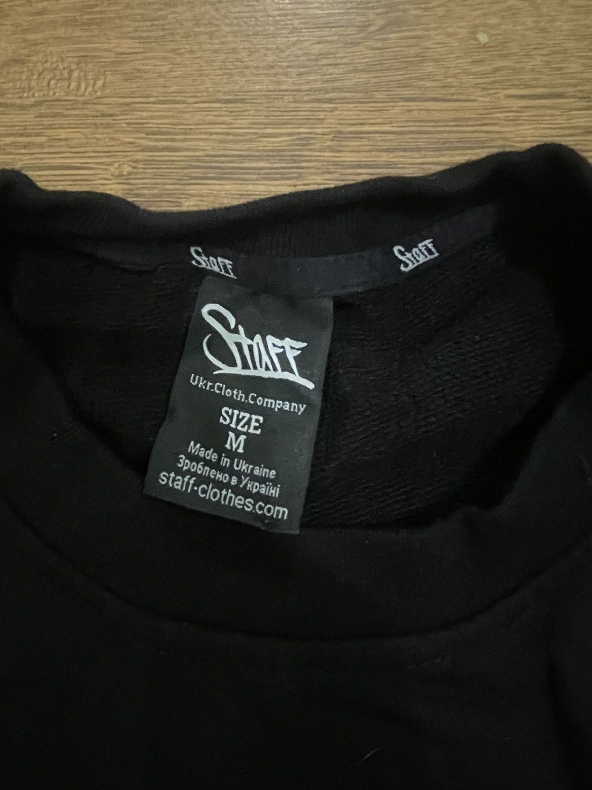 Designer Oversized sweatshirt Staff m Size US M / EU 48-50 / 2 - 4 Thumbnail