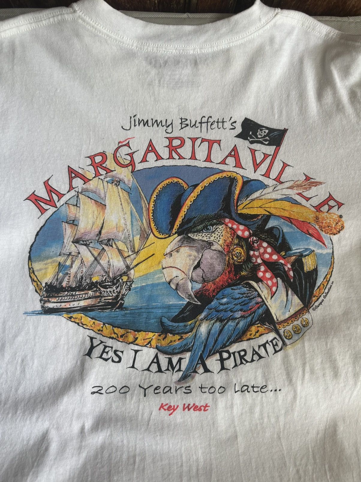 Band Tees × Vintage Jimmy Buffet’s Margaritaville Key West Size US M / EU 48-50 / 2 - 1 Thumbnail