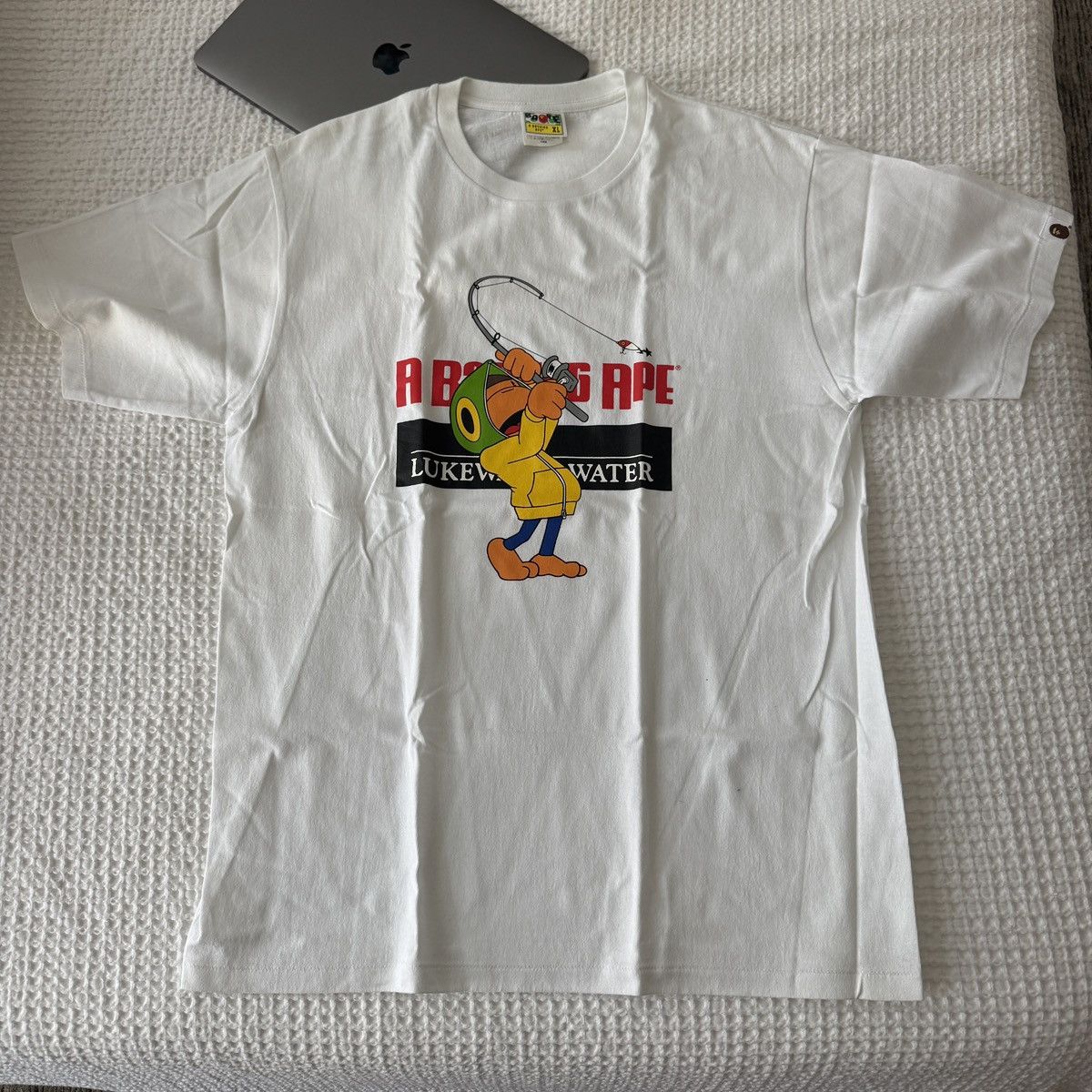 A Bathing Ape In Lukewarm Water Fishing Tee