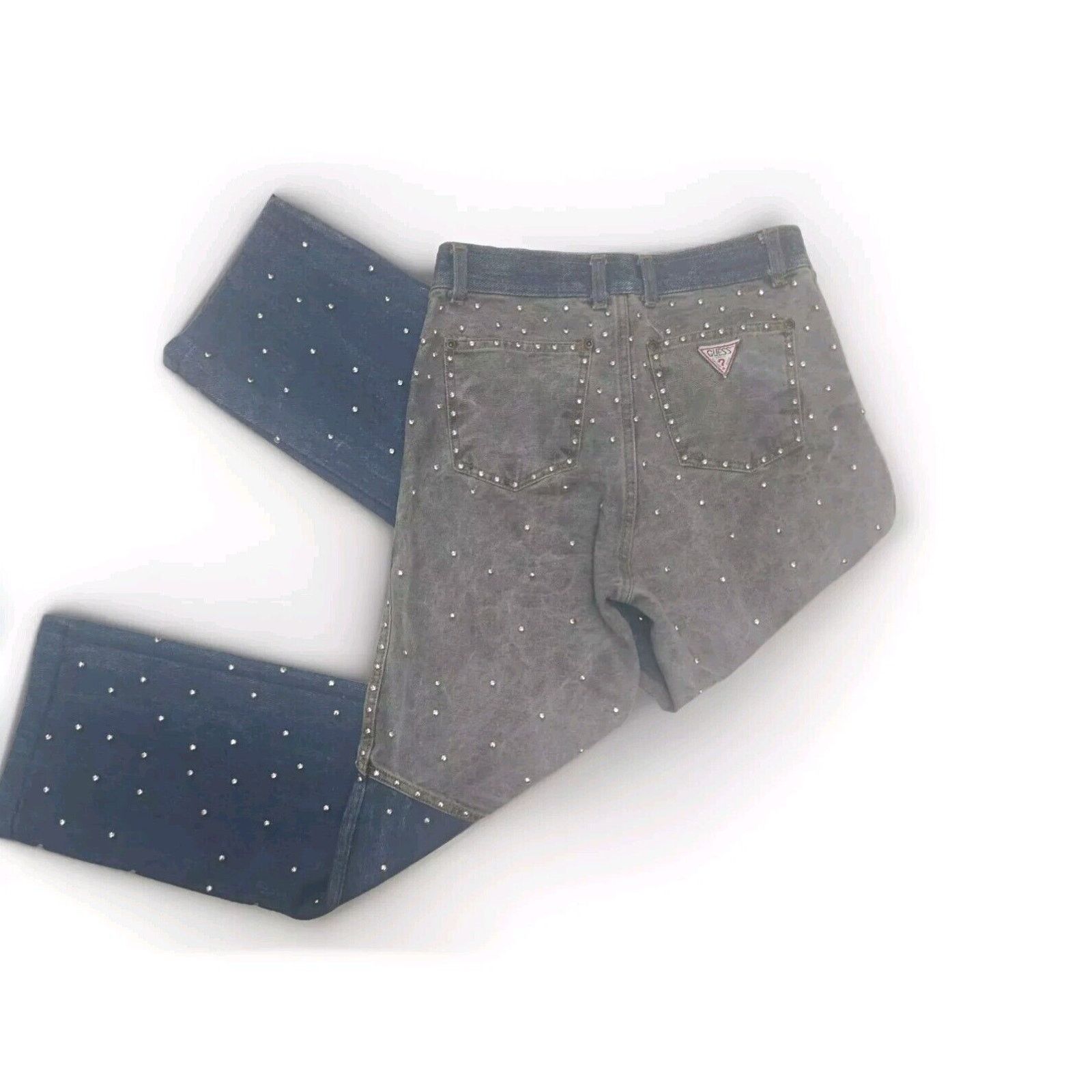 Guess VTG 1990s GEORGES MARCIANO GUESS Embroidered Rhinestone Size 31" - 3 Thumbnail