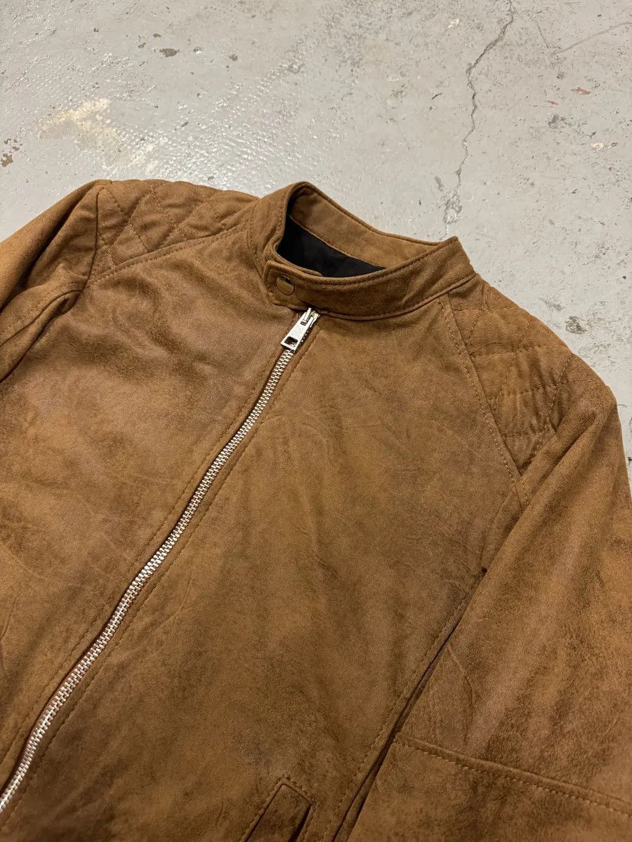 Imperial 2000s Imperial Biker Raw Brown Leather Jacket Size US M / EU 48-50 / 2 - 10 Thumbnail