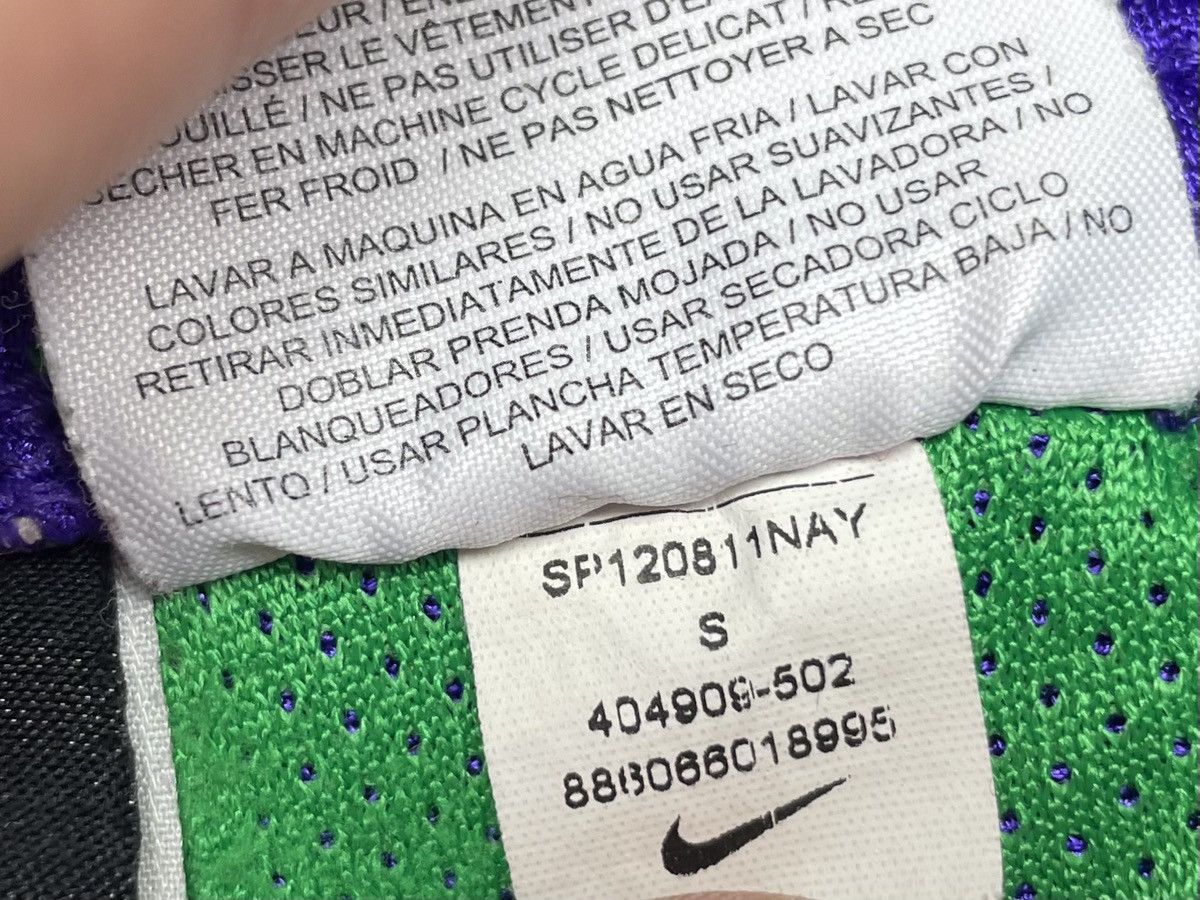 Nike Nike Women's Athletic Shorts Small Purple Green 404908-502 Size 26" / US 2 / IT 38 - 7 Thumbnail