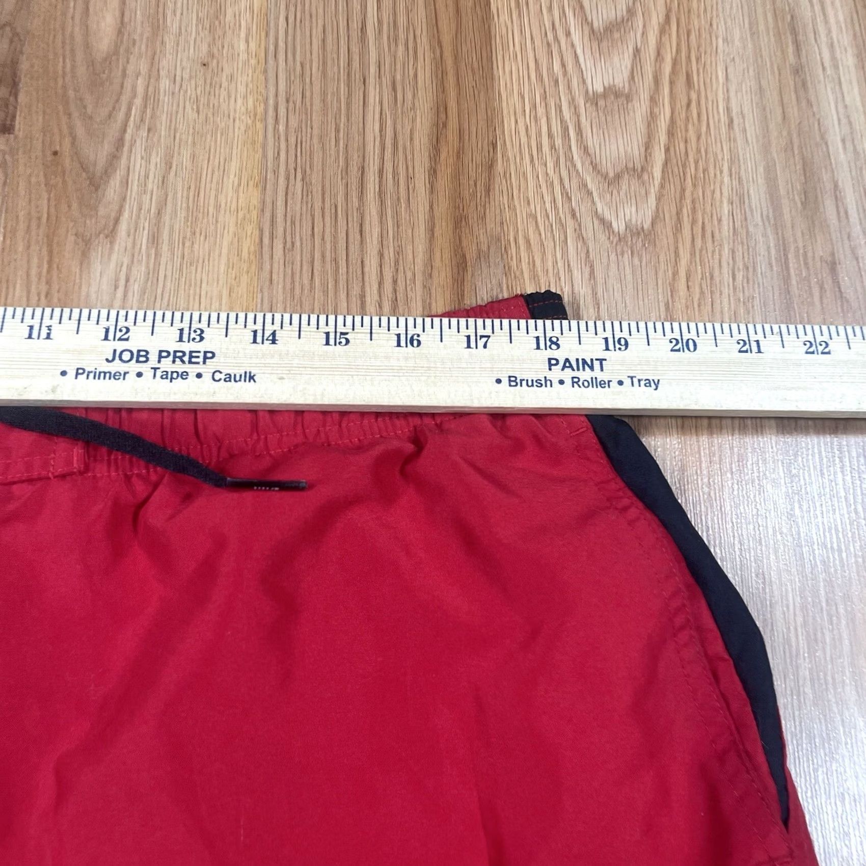 Nike Nike Swim Trunks Shorts Mens XL X-Large Red Polyester Drawstring Beach Size US 36 / EU 52 - 5 Thumbnail