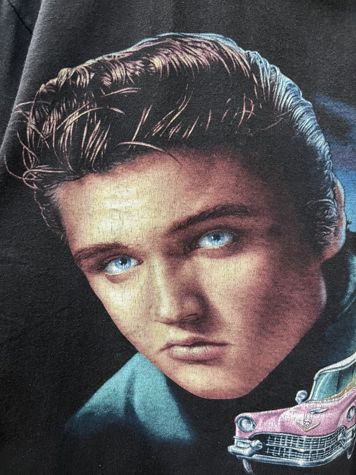 Other Vintage Elvis Presley Graceland Pink Cadillac Tee Size US L / EU 52-54 / 3 - 2 Thumbnail