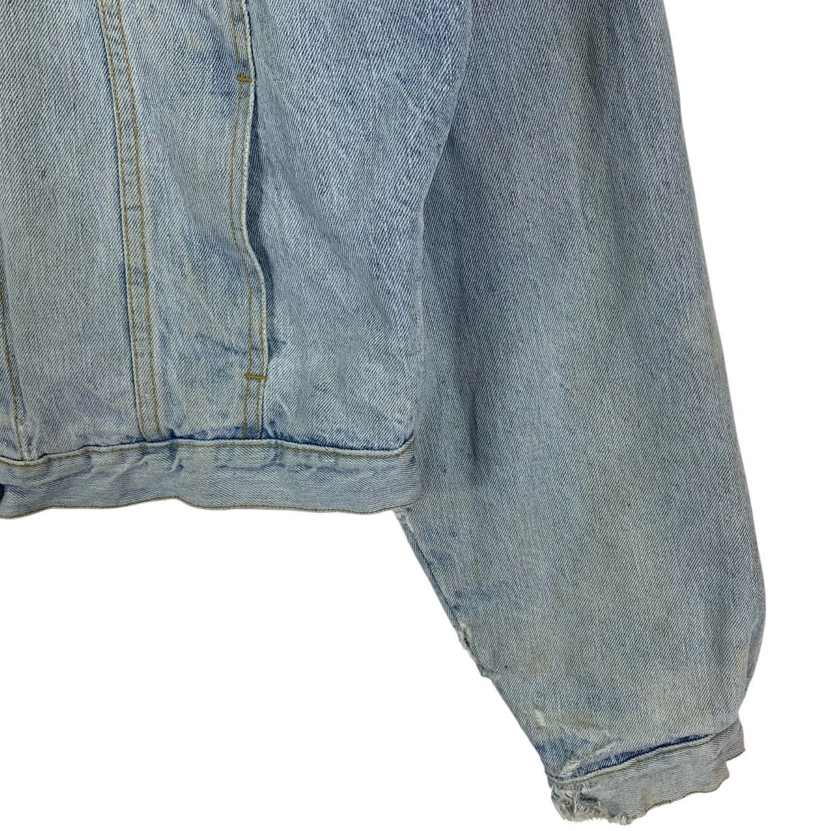 Edwin Vintage Bobson Cropped Denim Jacket Size US S / EU 44-46 / 1 - 6 Thumbnail