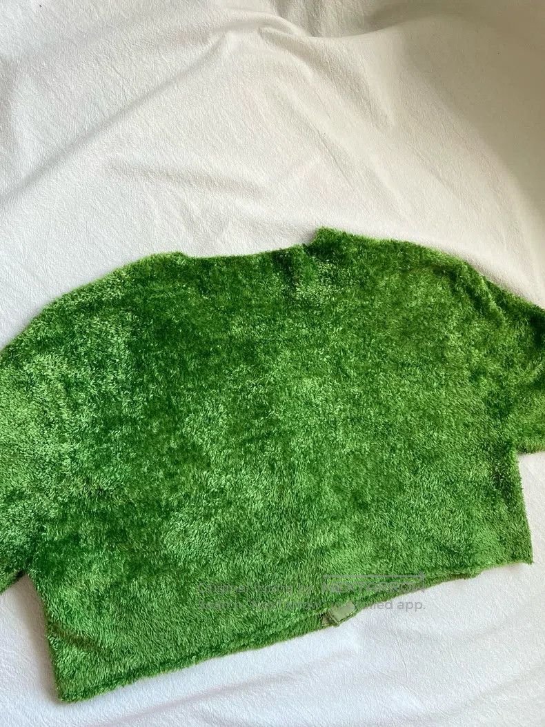 Comme des Garcons Comme Des Garcons Green Grass Nylon Short Open Cardigan wi Size M / US 6-8 / IT 42-44 - 2 Thumbnail