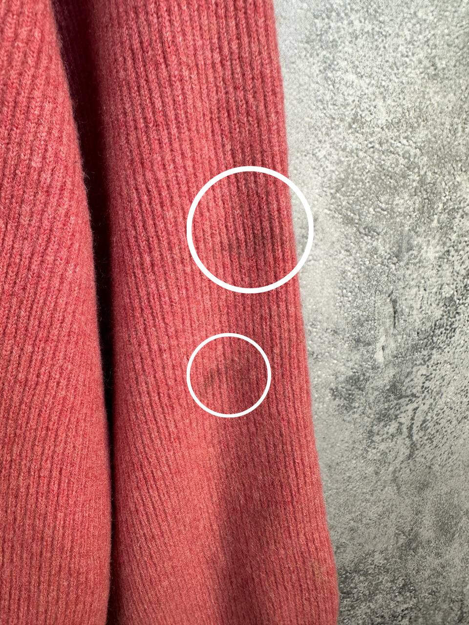 Cruciani Cruciani Cashmere Polo Sweater Ribbed 100% Cashmere Pink Size US L / EU 52-54 / 3 - 12 Thumbnail