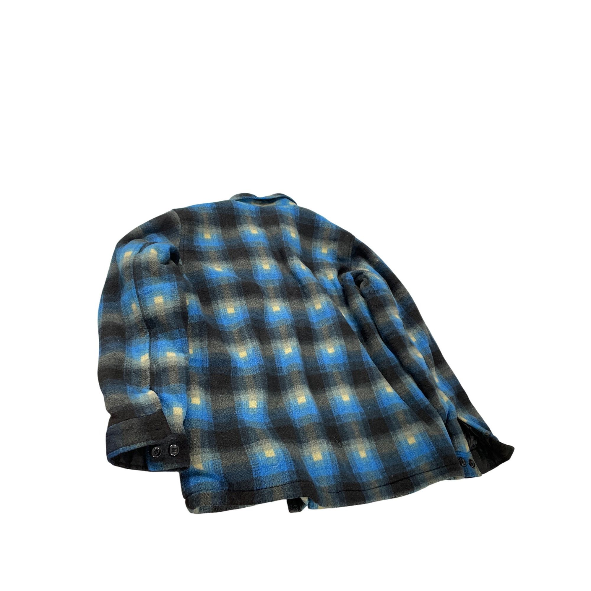 Other Maxxsel Mens Sherpa-Lined Buffalo Plaid Jacket Blue/Black XL Size US XL / EU 56 / 4 - 11 Thumbnail