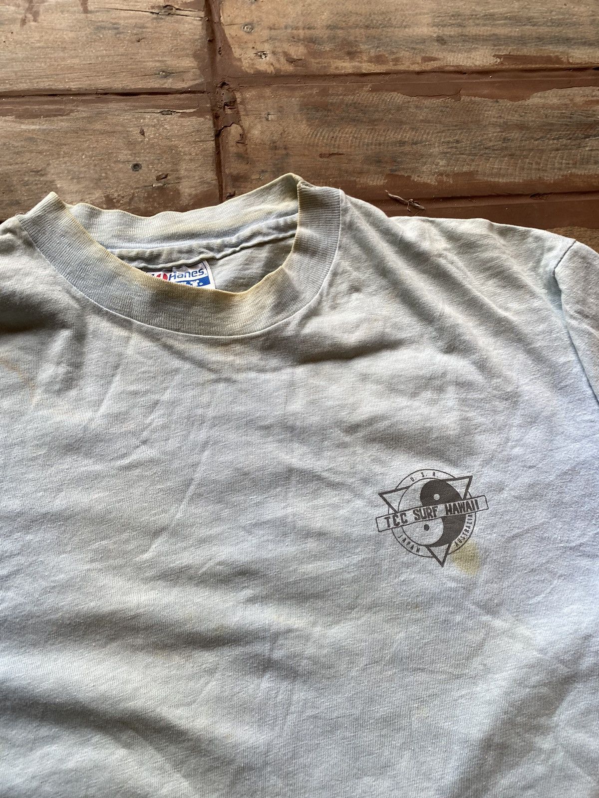 Vintage Vintage T&C Surf Hawaii 1980s T Shirts Size US L / EU 52-54 / 3 - 5 Thumbnail